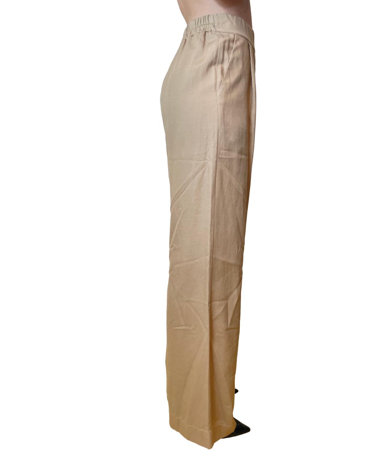 Dixie Pantalone Camel da Donna