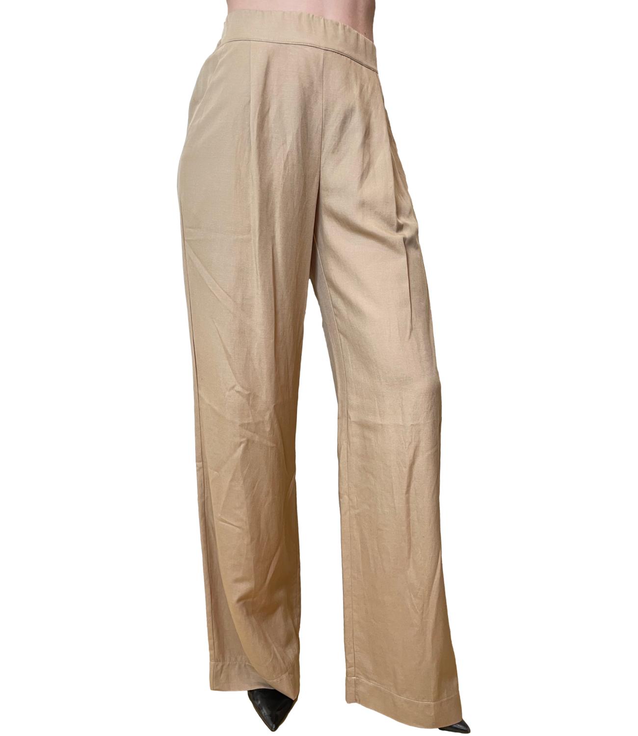 Dixie Pantalone Camel da Donna