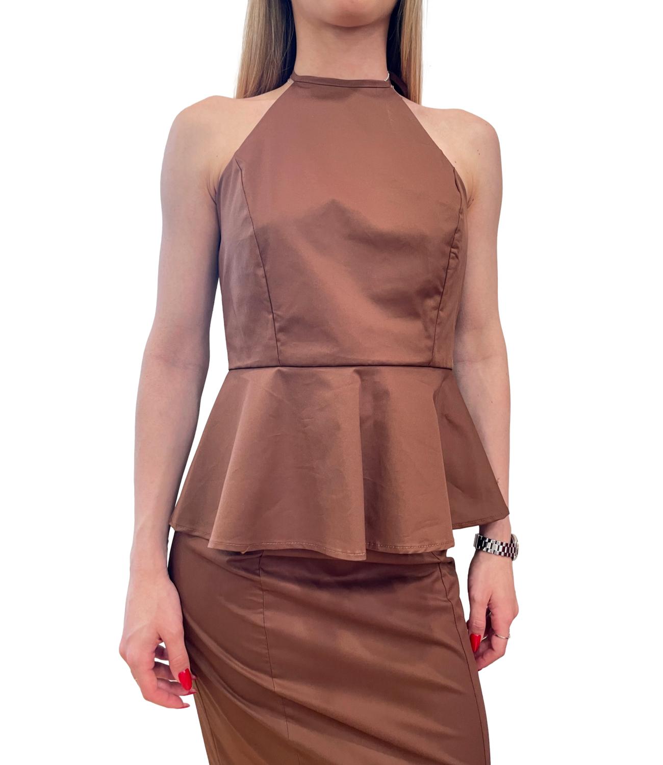 Dixie Top Cognac Donna