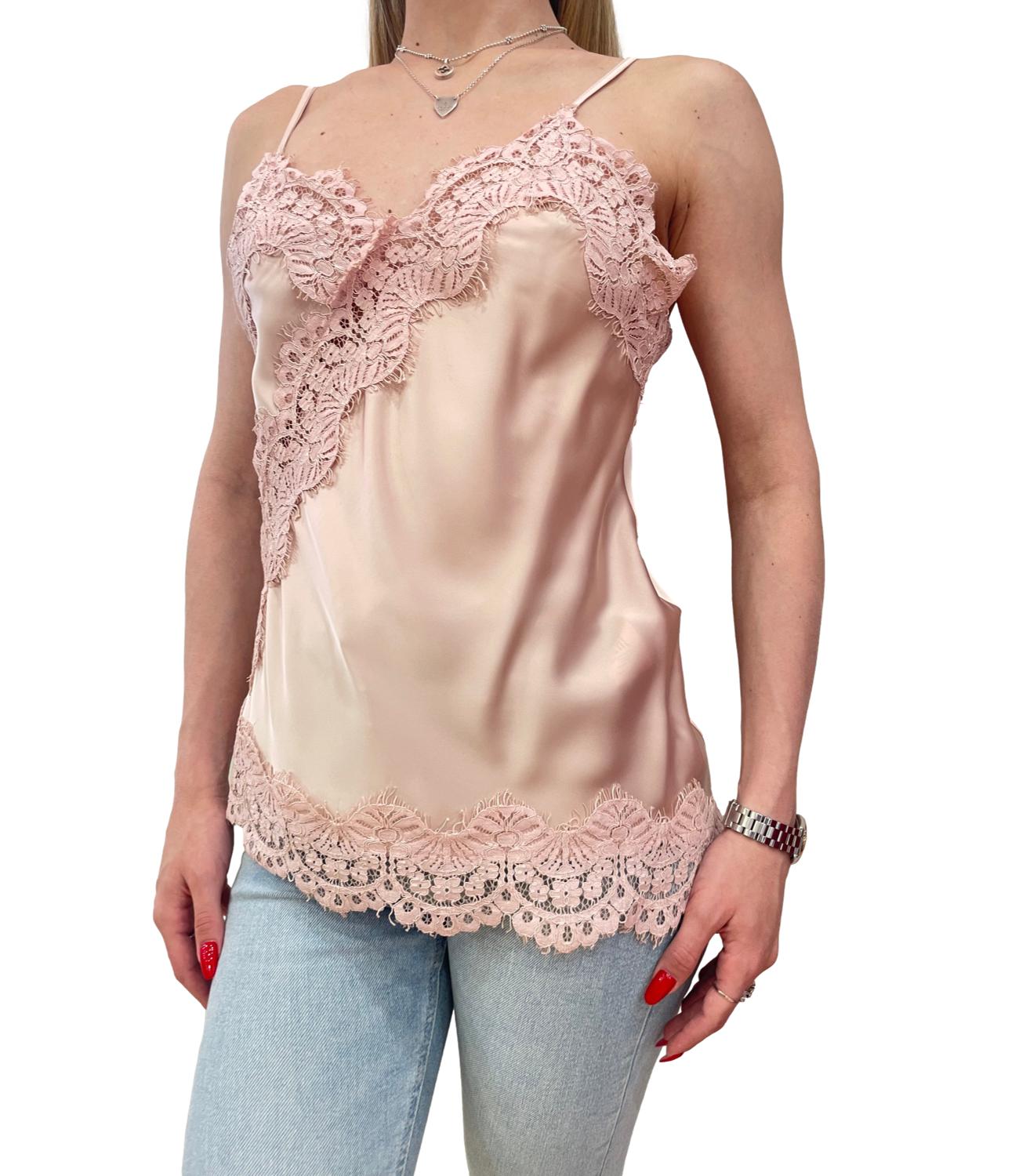Dixie Canotta Rosa Donna