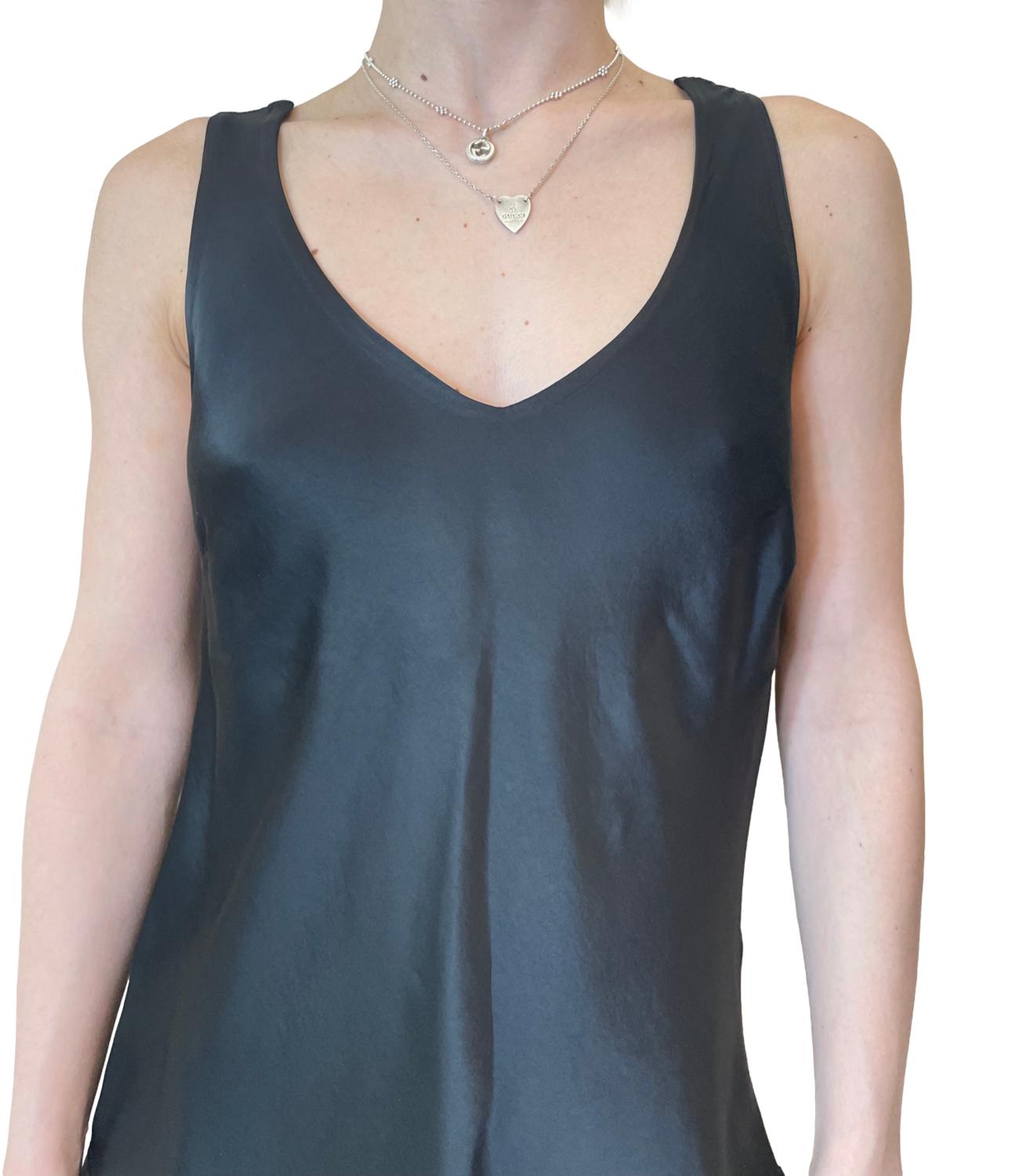 Dixie Canotta Nero da Donna