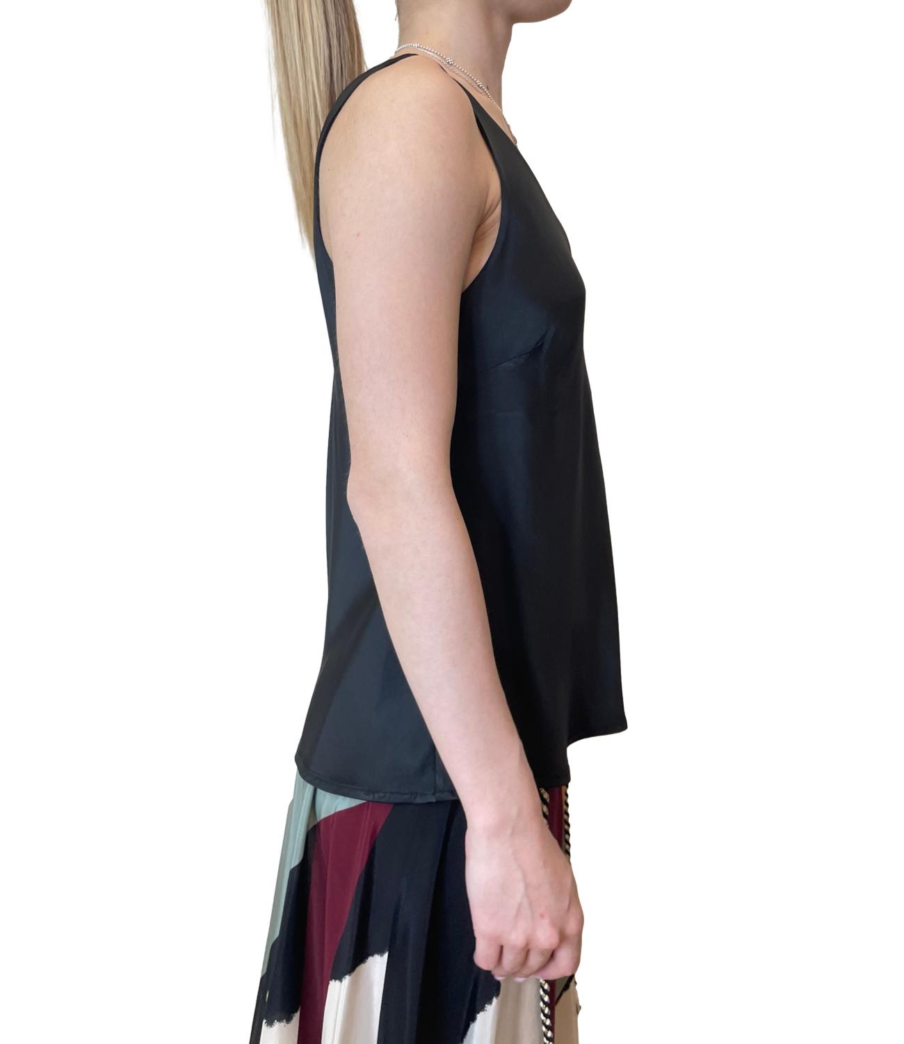 Dixie Canotta Nero da Donna