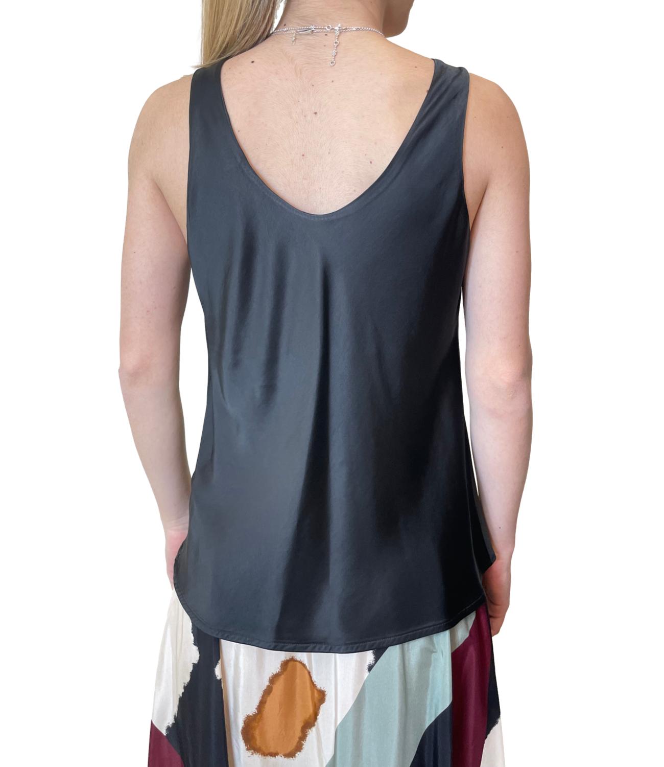 Dixie Canotta Nero da Donna