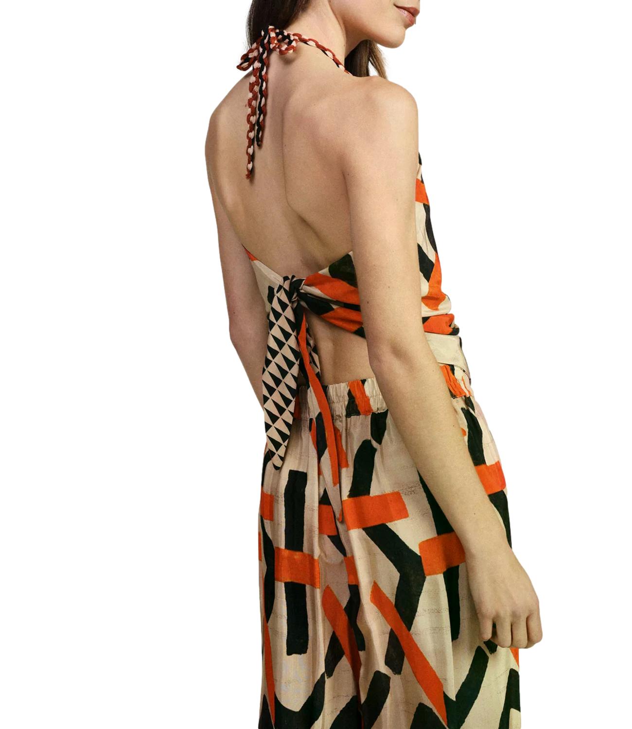 Dixie Canotta Multicolor Donna
