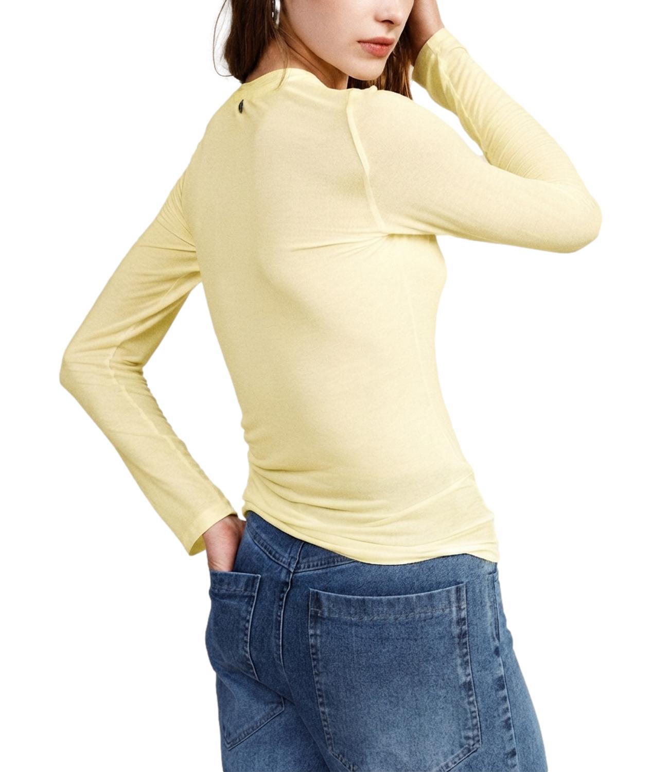 Dixie T-Shirt Giallo da Donna