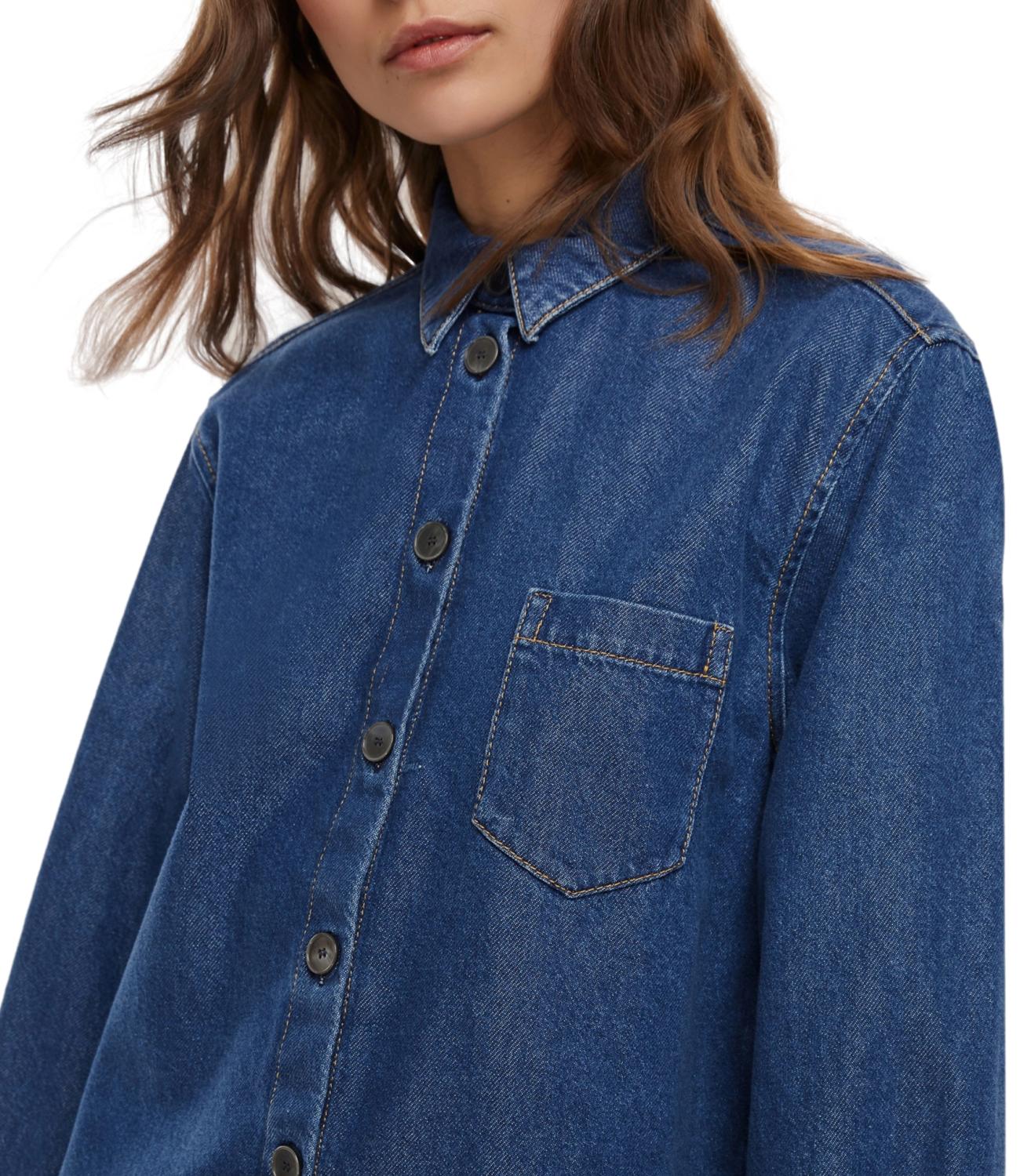 Emme Marella Camicia Denim da Donna