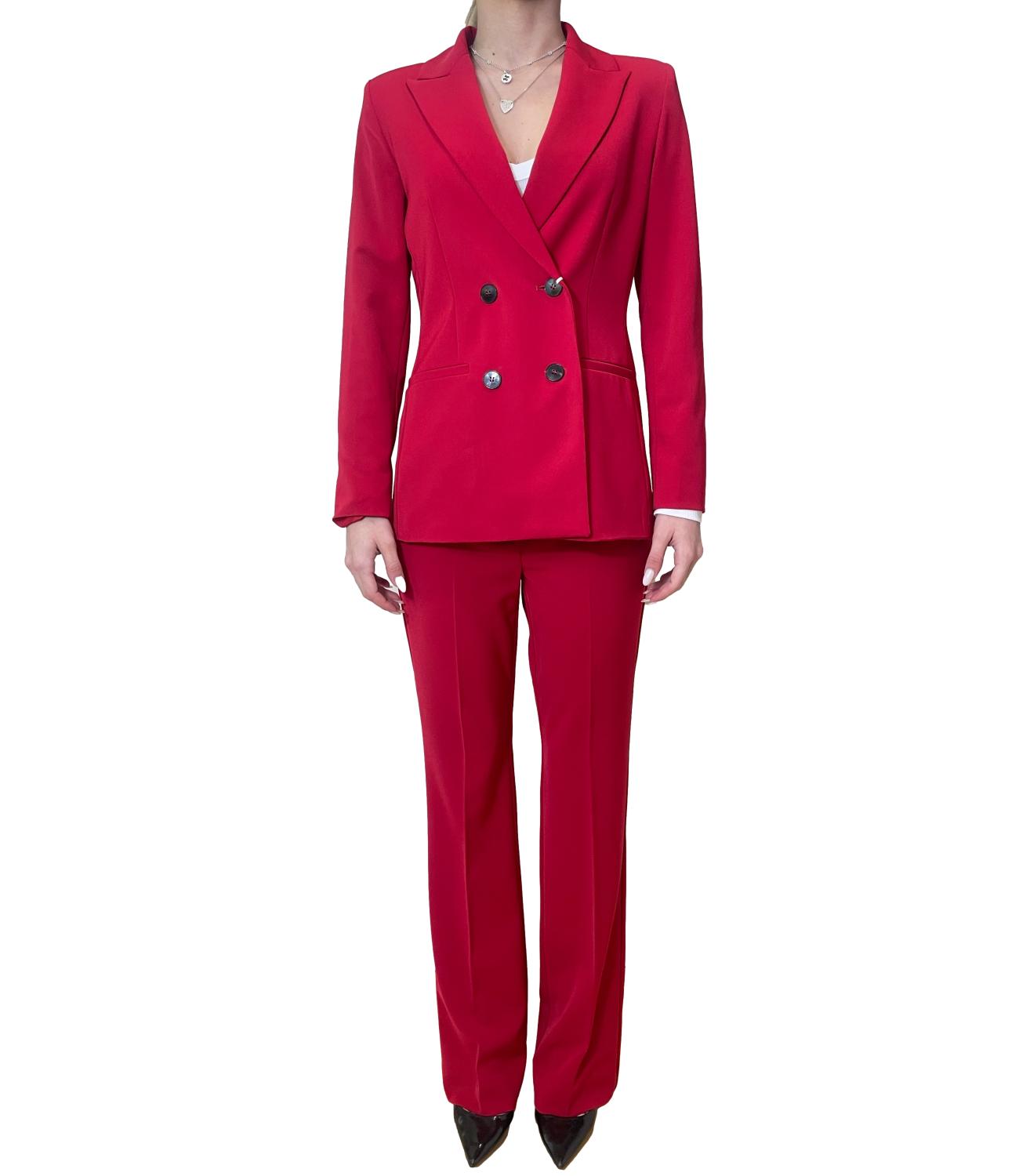 Emme Marella Completo Emmkaki Rosso Donna