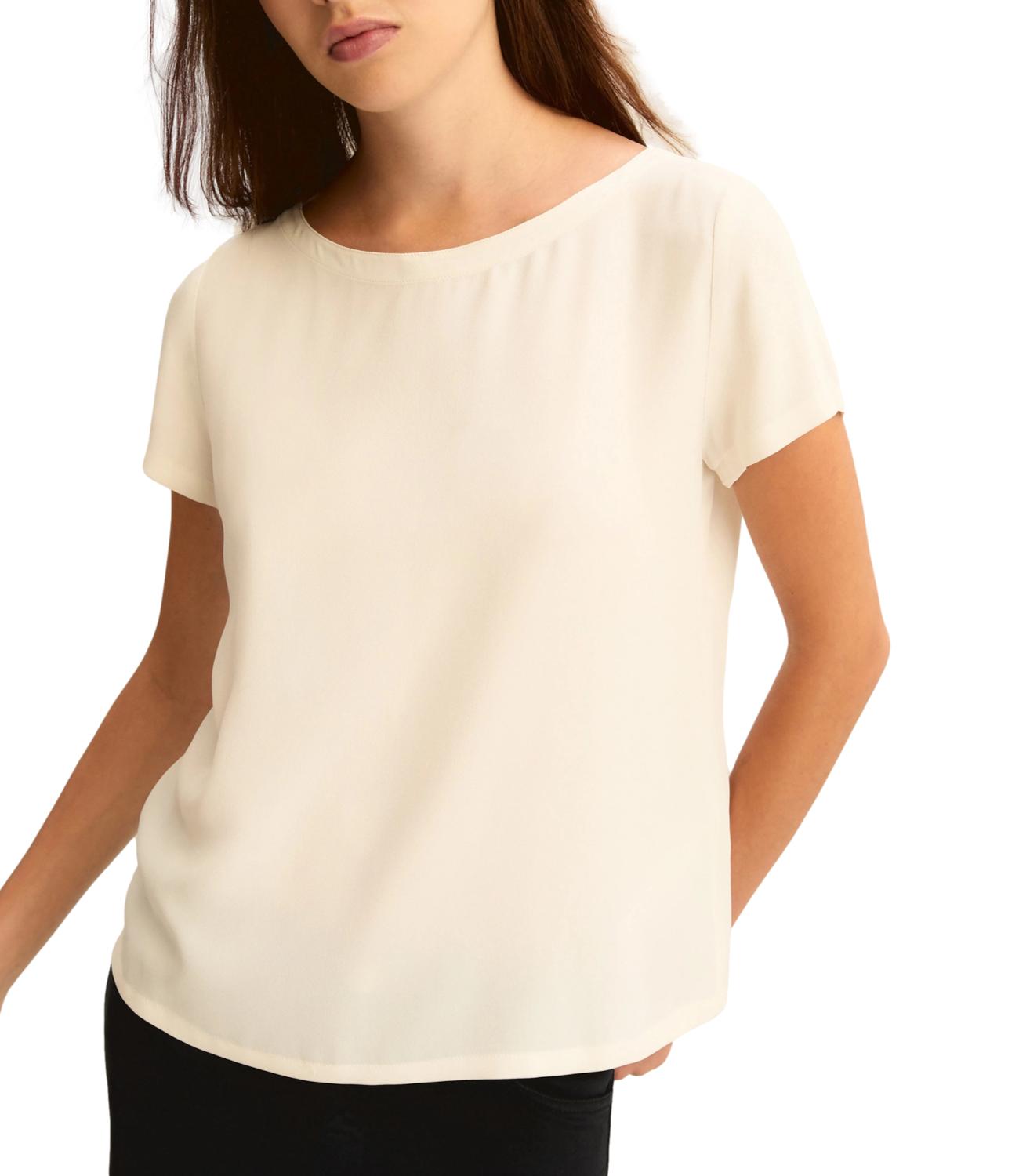 Emme Marella Camicia Bianco Lana da Donna