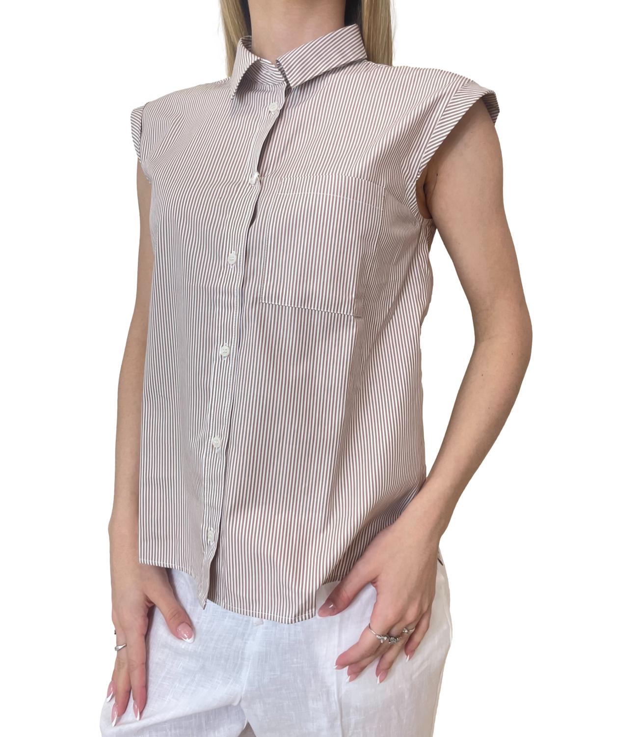 Emme Marella Camicia Beige da Donna