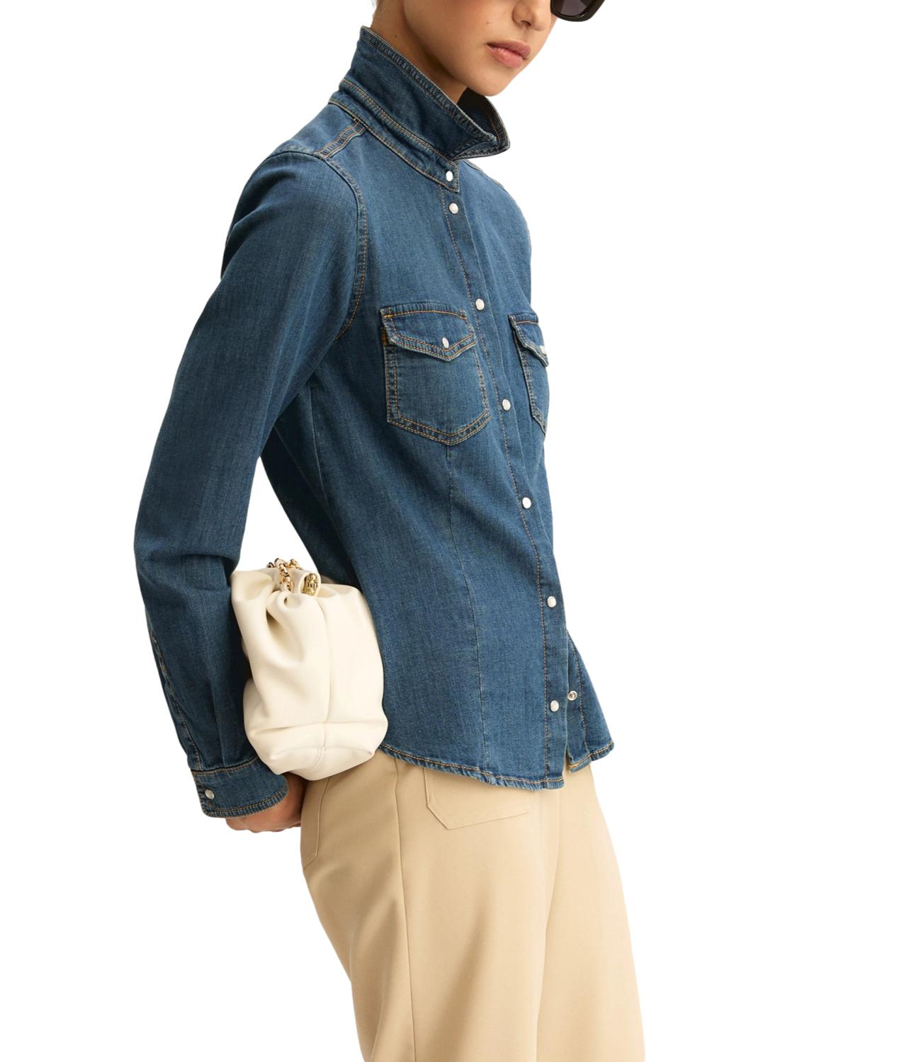Emme Marella Camicia Blue Jeans da Donna