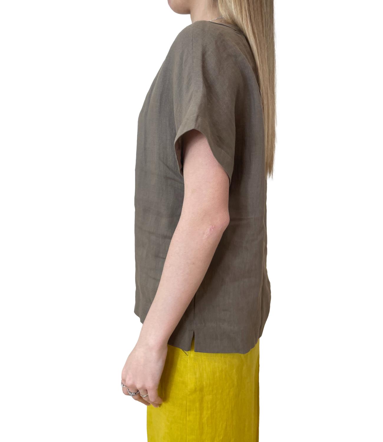 Emme Marella Camicia Tortora da Donna