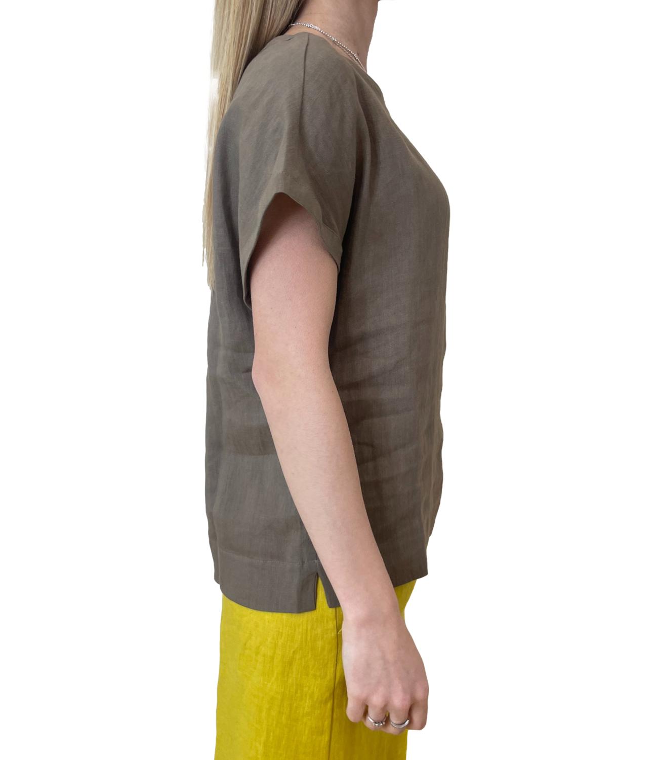 Emme Marella Camicia Tortora da Donna