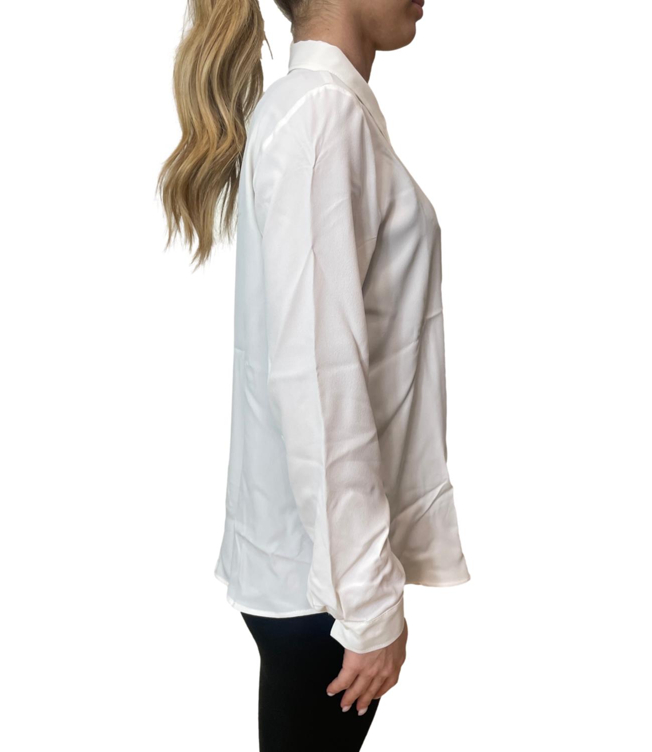 Emme Marella Camicia Bianco Lana da Donna