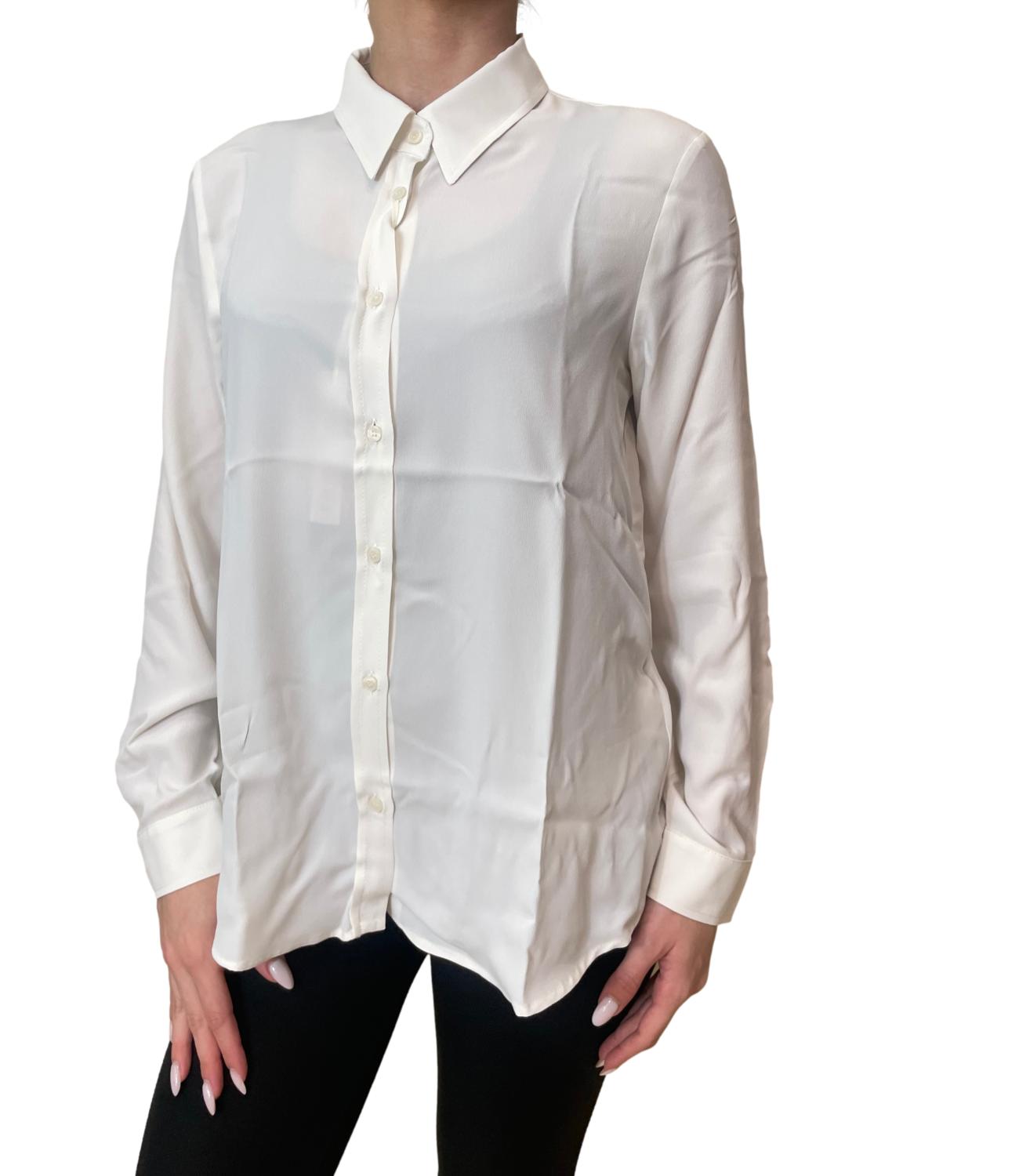 Emme Marella Camicia Bianco Lana da Donna