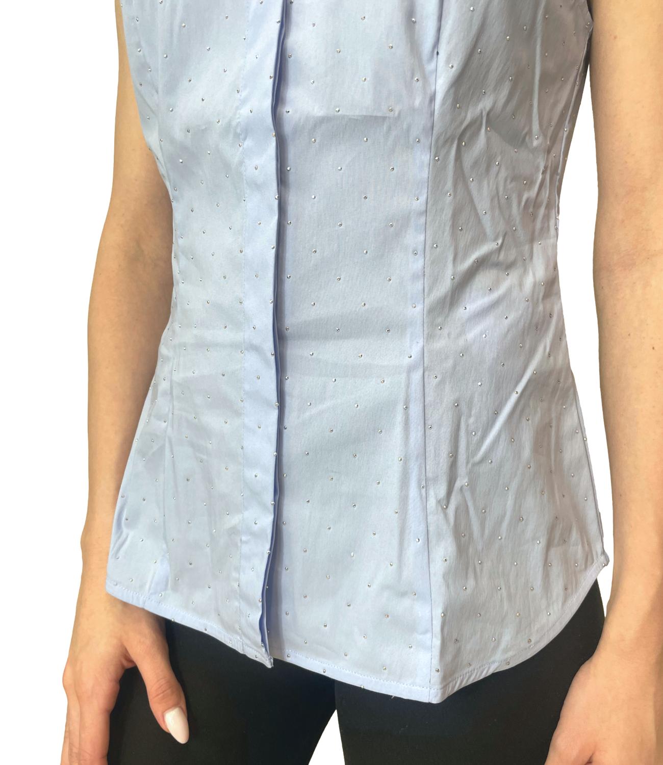 Emme Marella Camicia Azzurro Intenso da Donna