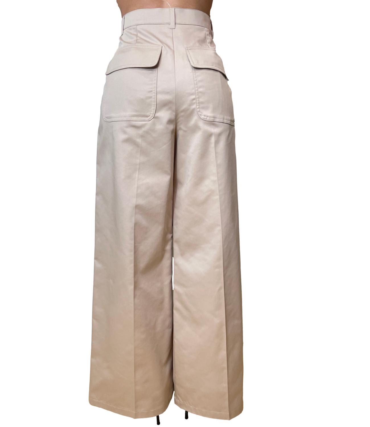 Emme Marella Pantaloni Emmaceri Beige Donna