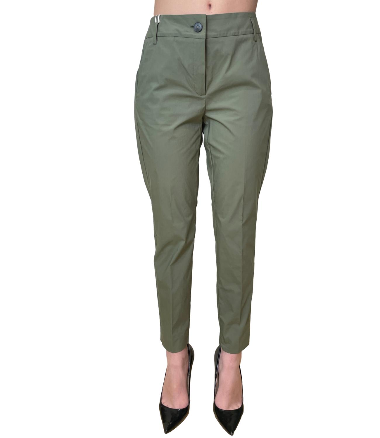 Emme Marella Pantalone Emmsvelto Verde Militare Donna