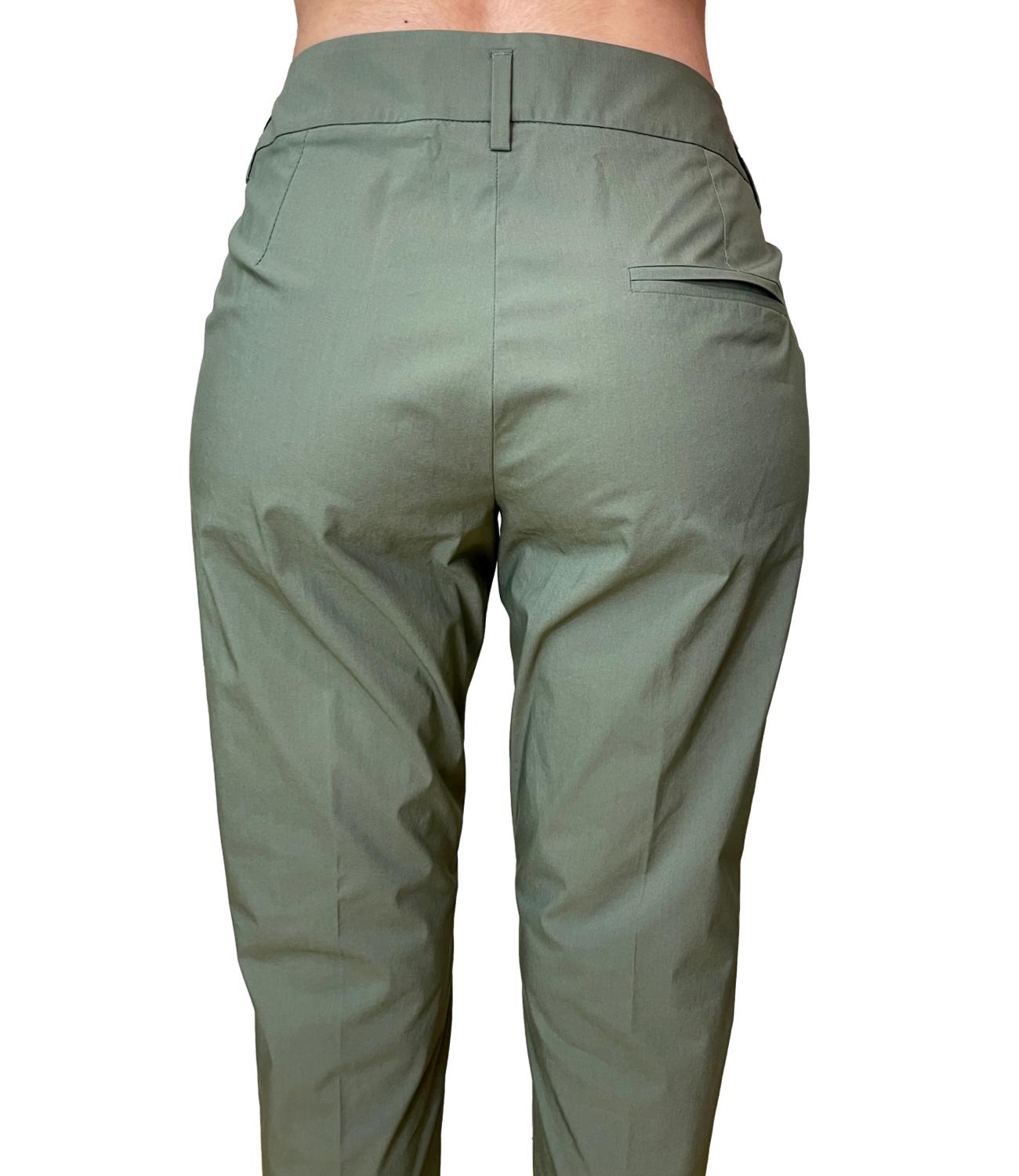 Emme Marella Pantalone Emmsvelto Verde Militare Donna