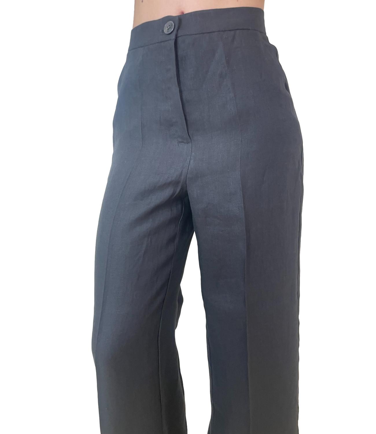 Emme Marella Pantalone Nero da Donna