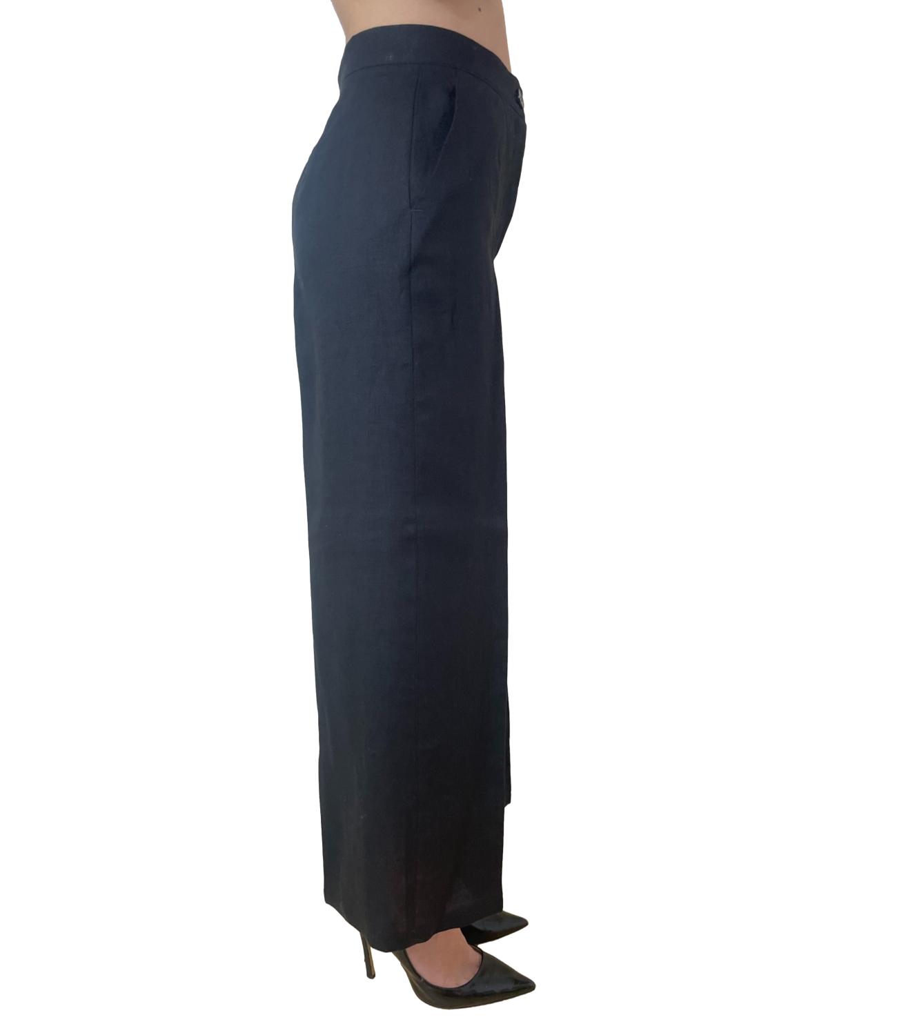 Emme Marella Pantalone Nero da Donna