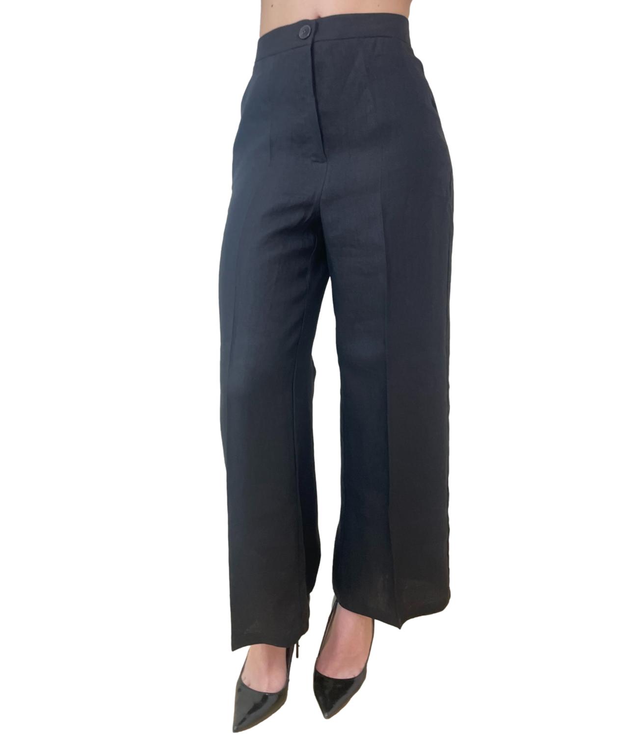 Emme Marella Pantalone Nero da Donna