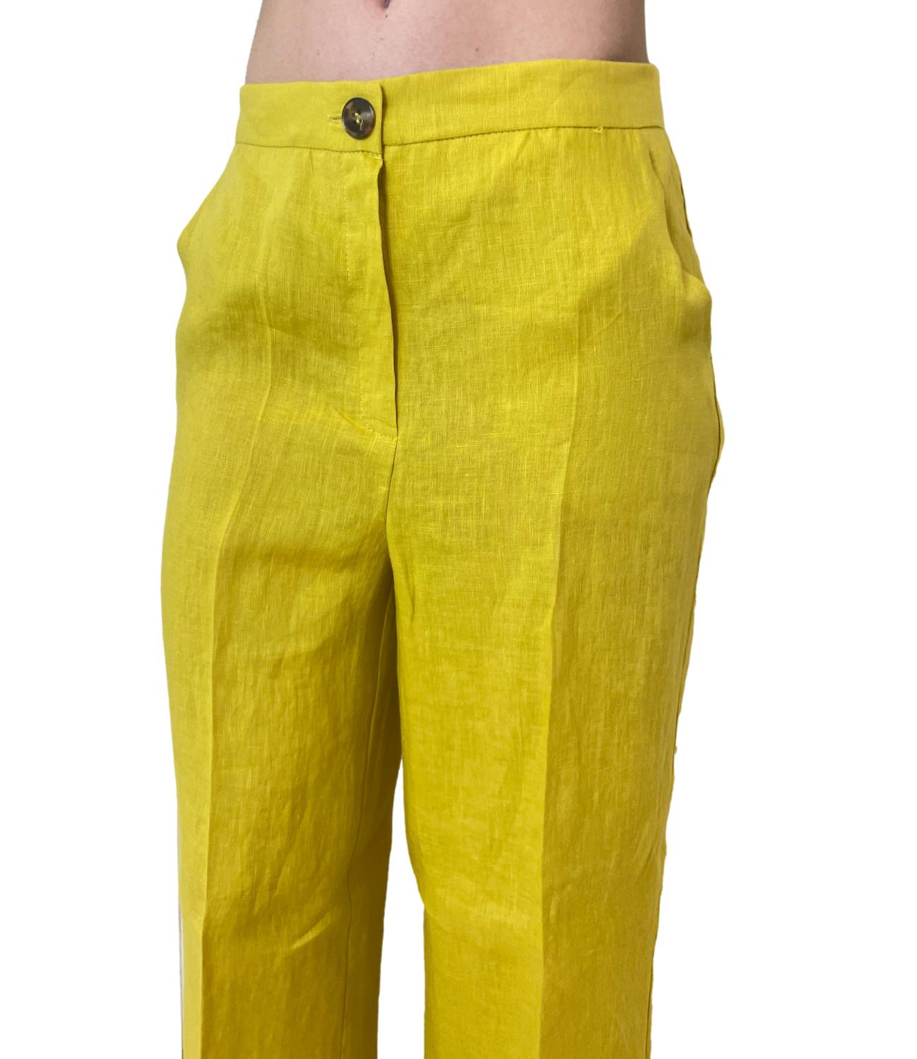 Emme Marella Pantalone Senape da Donna