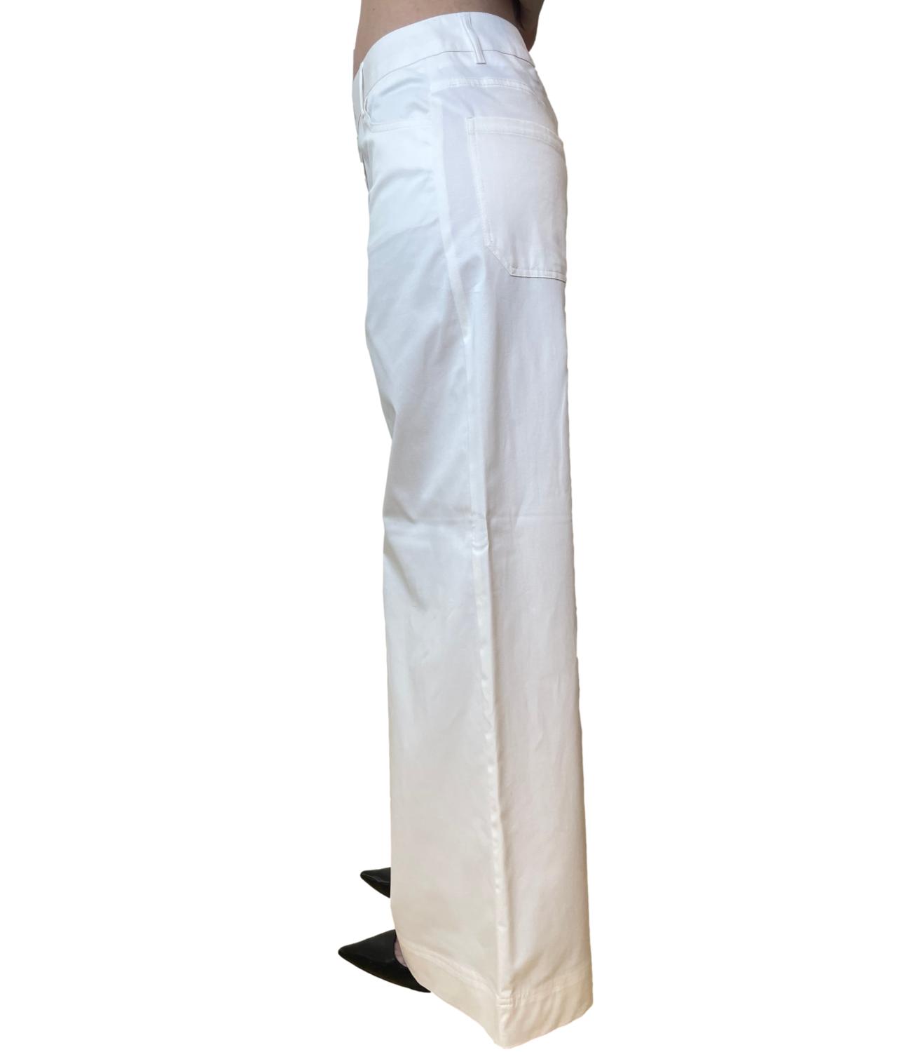 Emme Marella Pantalone Bianco da Donna