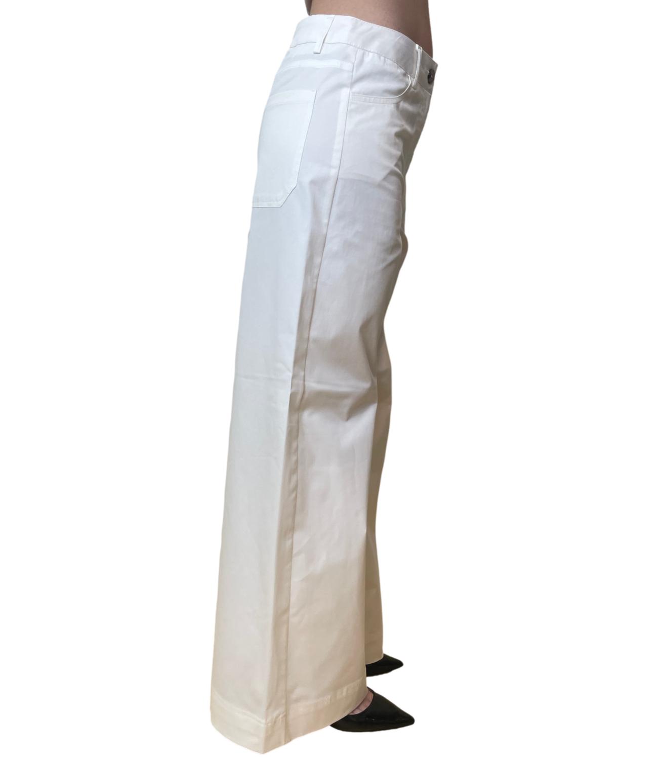 Emme Marella Pantalone Bianco da Donna