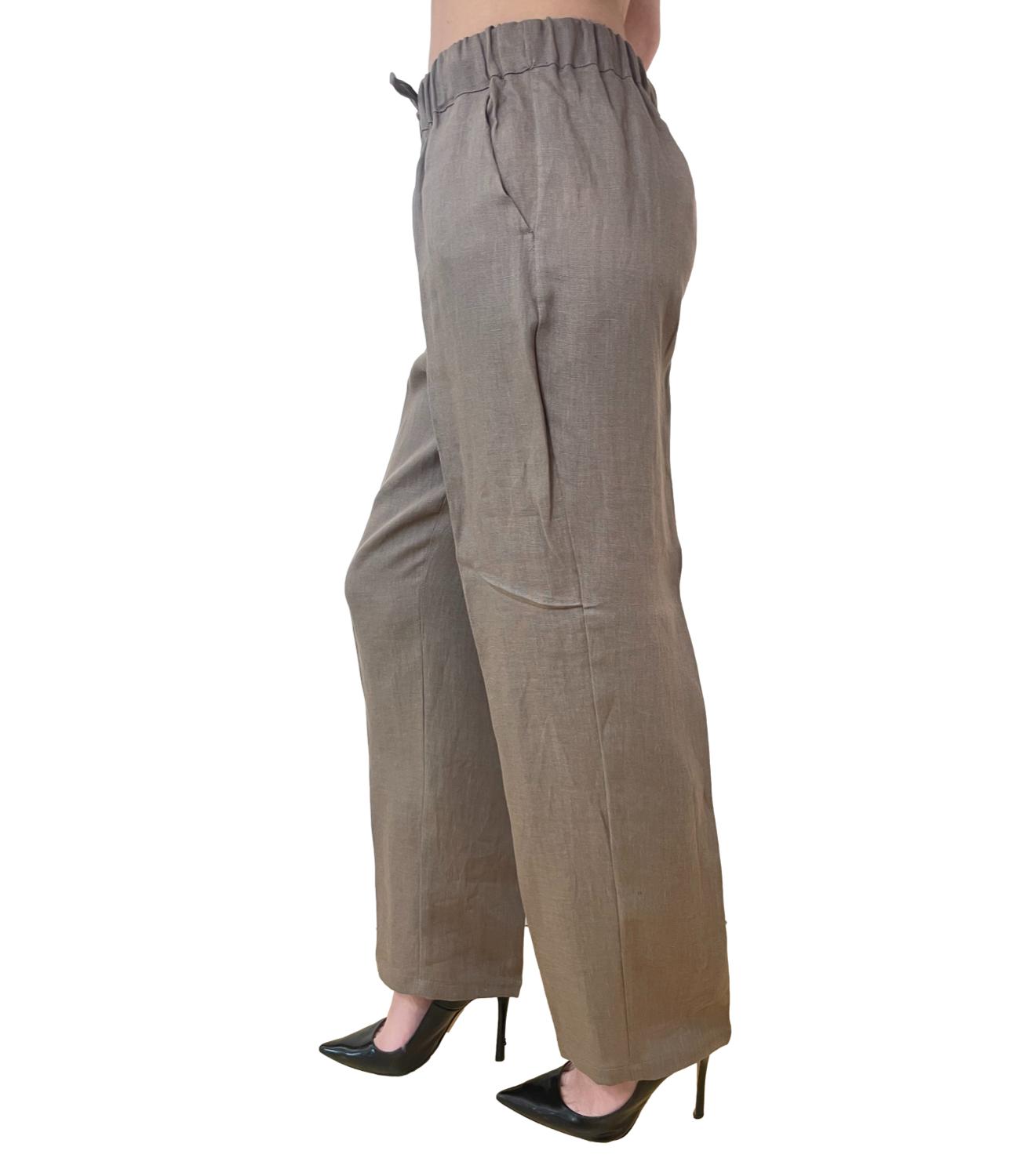 Emme Marella Pantalone Tortora da Donna
