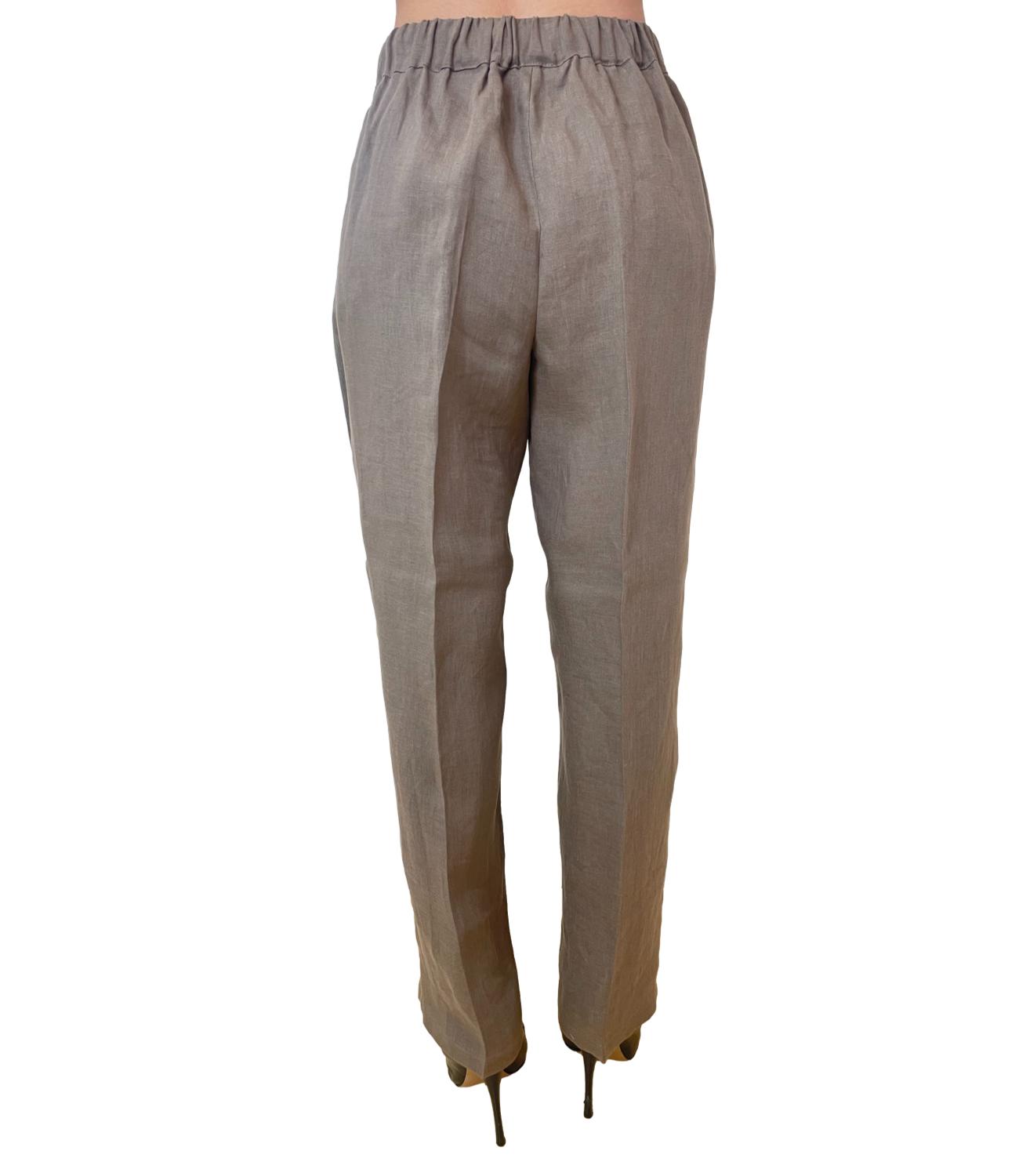 Emme Marella Pantalone Tortora da Donna