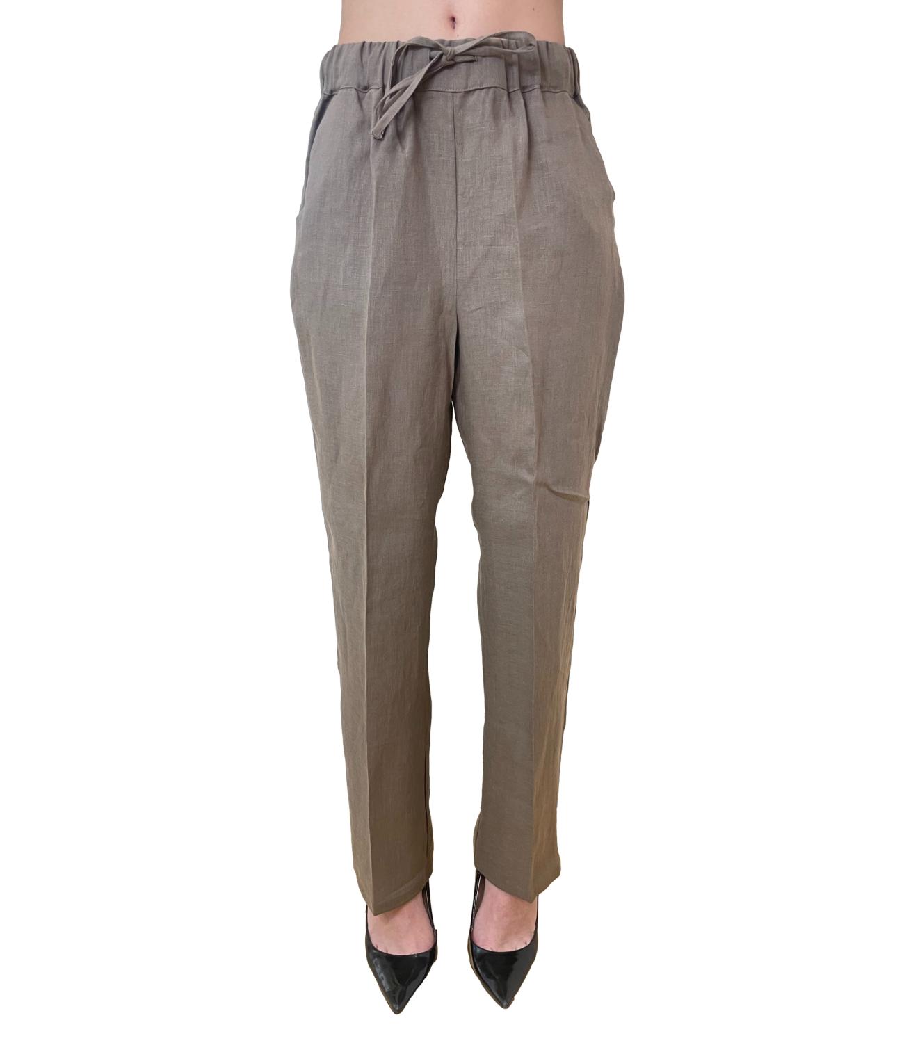 Emme Marella Pantalone Tortora da Donna