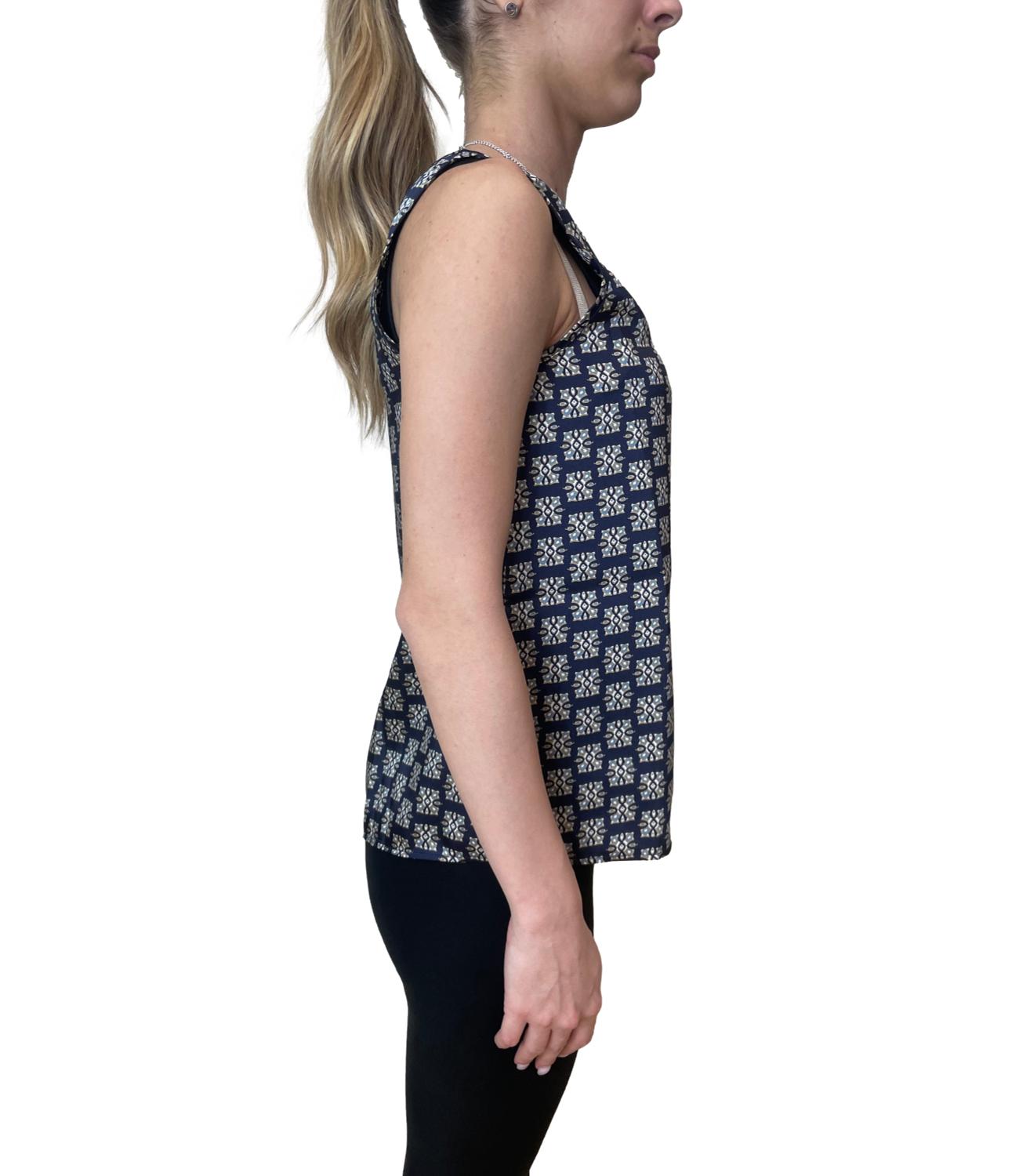 Emme Marella Top Blu da Donna