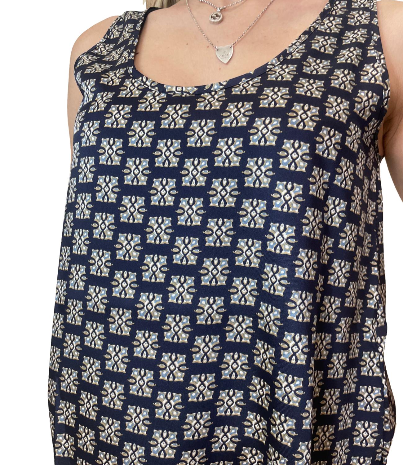 Emme Marella Top Blu da Donna