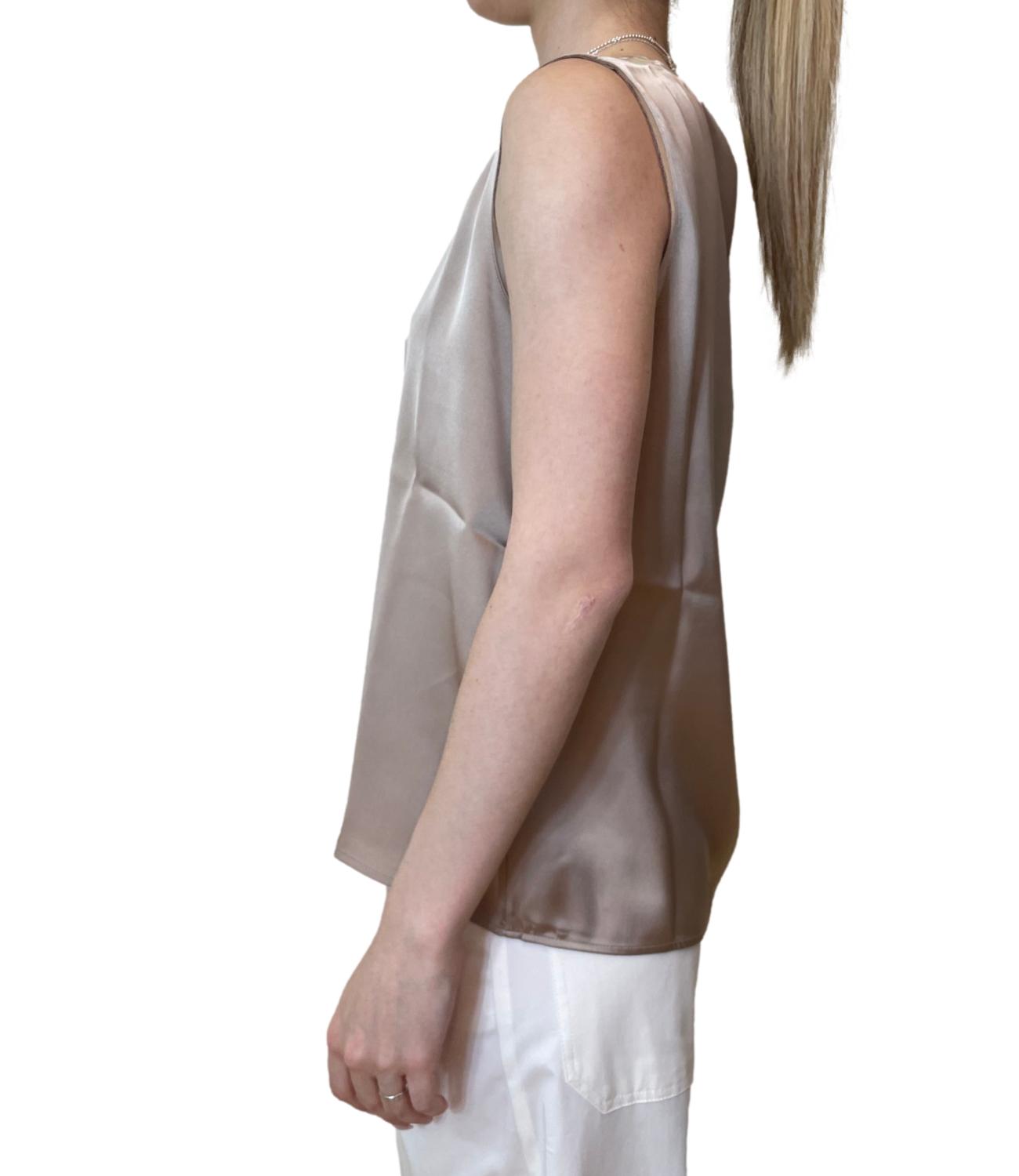 Emme Marella Top Beige da Donna