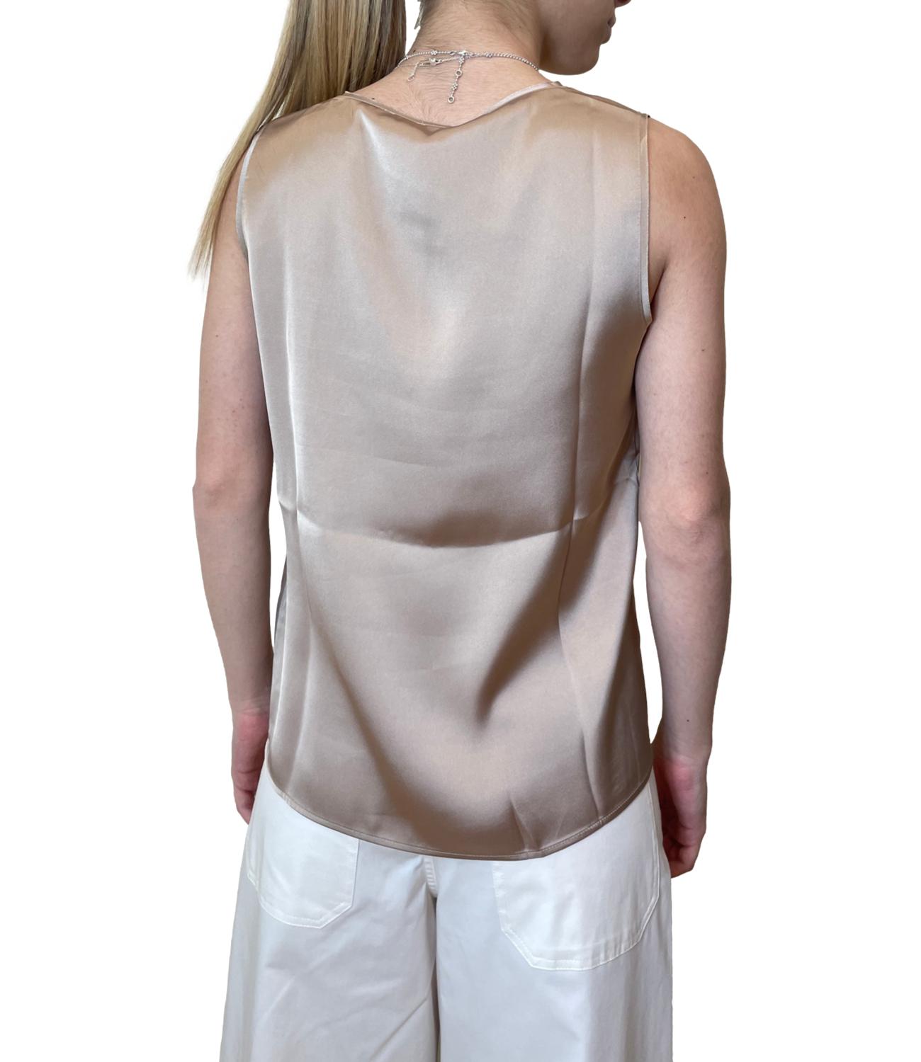 Emme Marella Top Beige da Donna