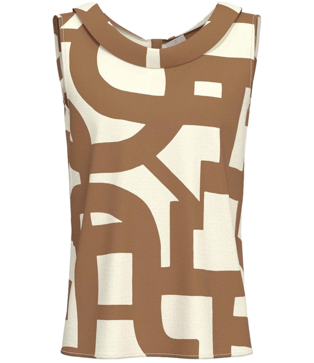 Emme Marella Top Tortora da Donna