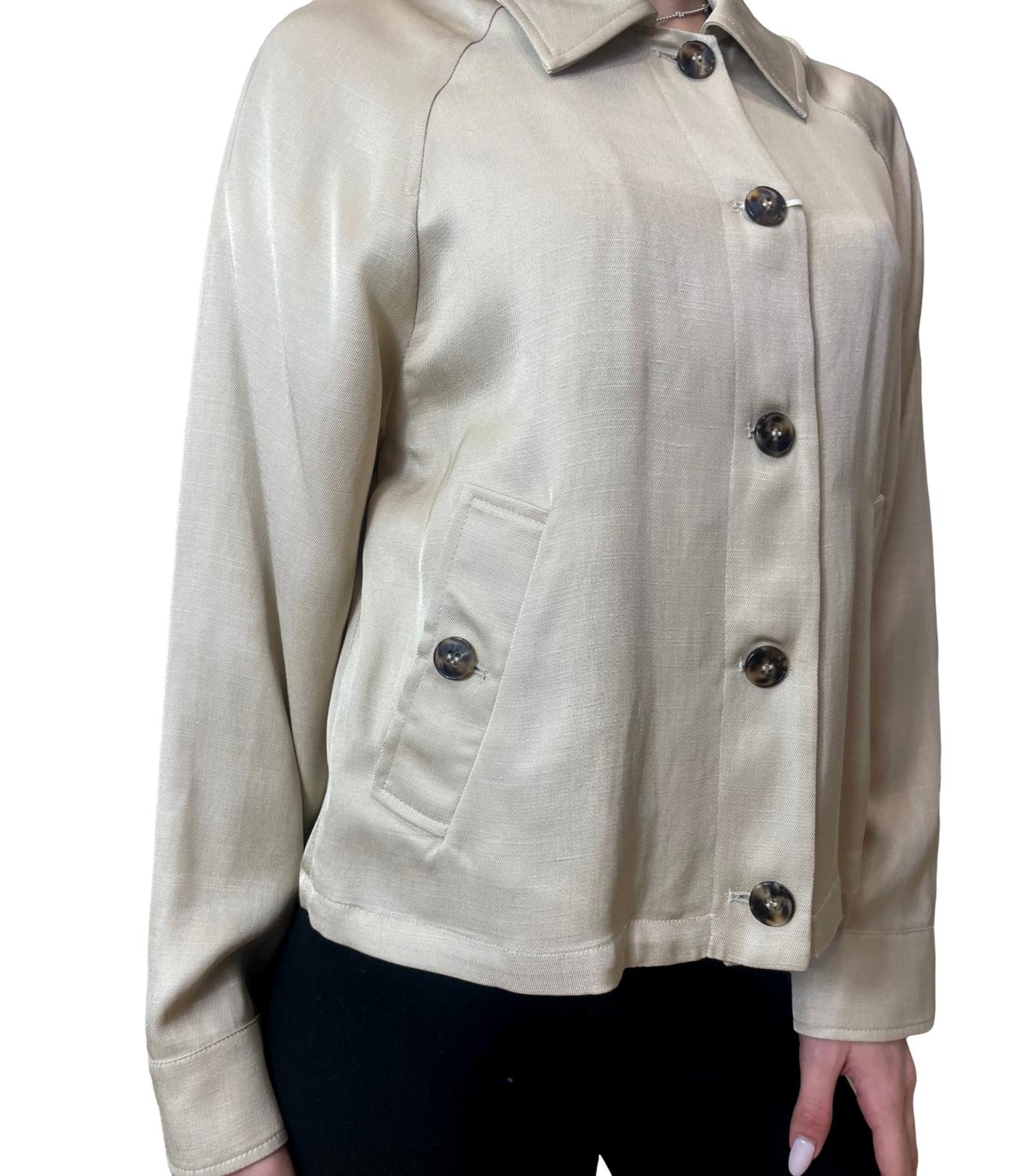 Emme Marella Giacca Beige da Donna