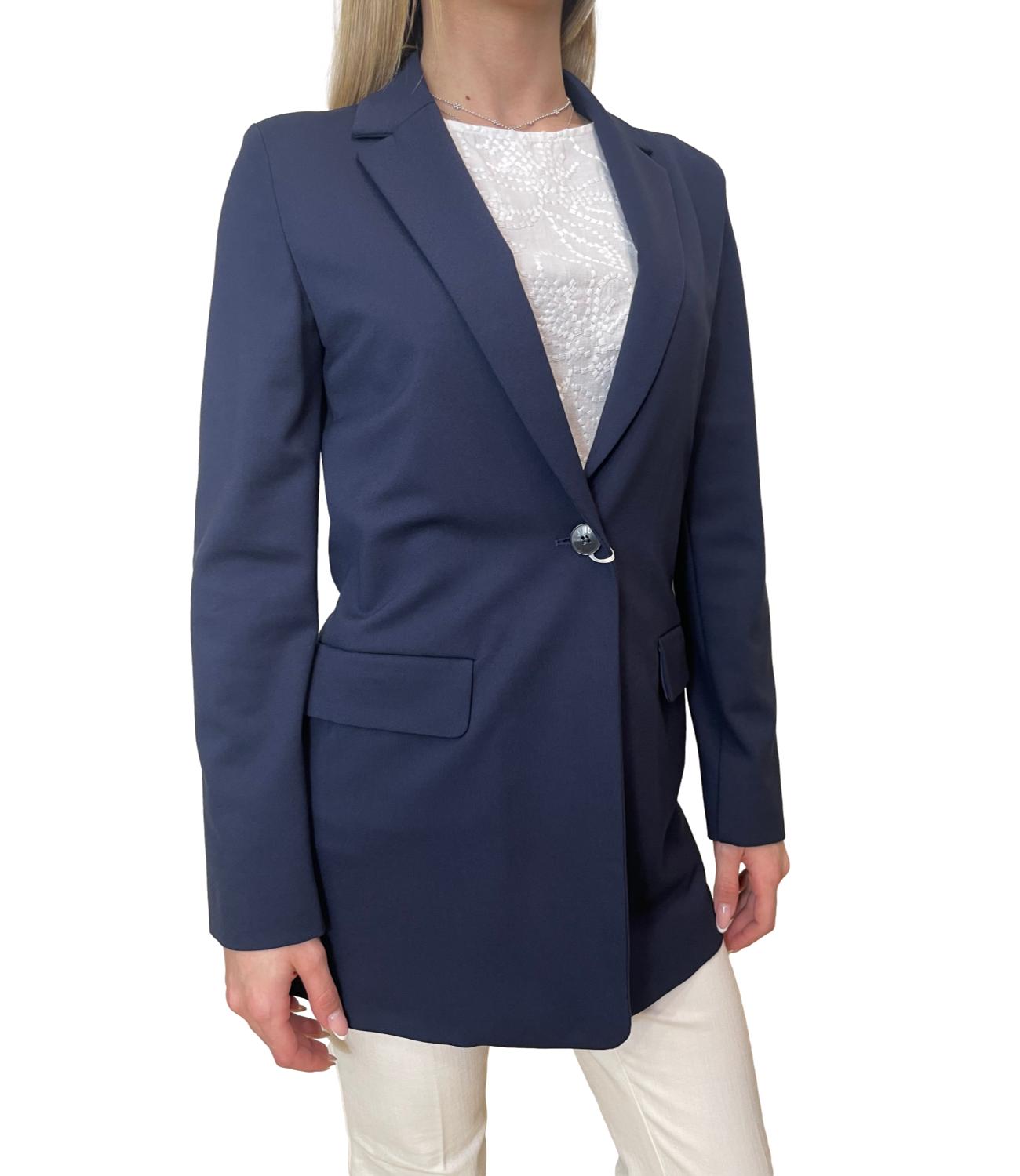 Emme Marella Giacca Emmbuono Blu Donna