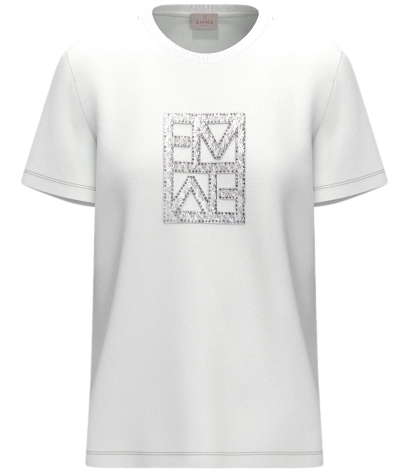 Emme Marella T-Shirt Bianco da Donna