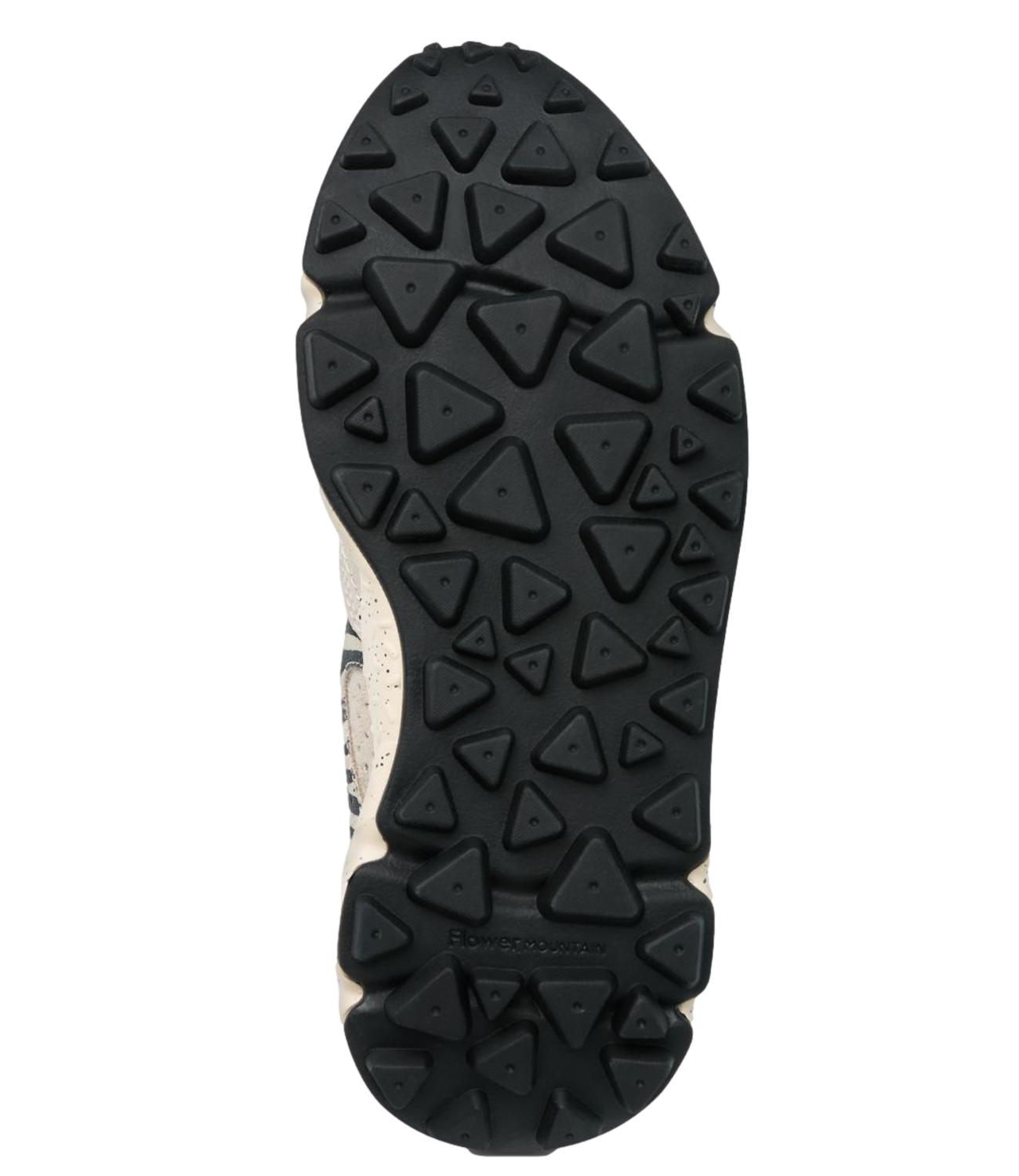Flower Mountain Sneakers Animalier Off WhitE-Black da Donna