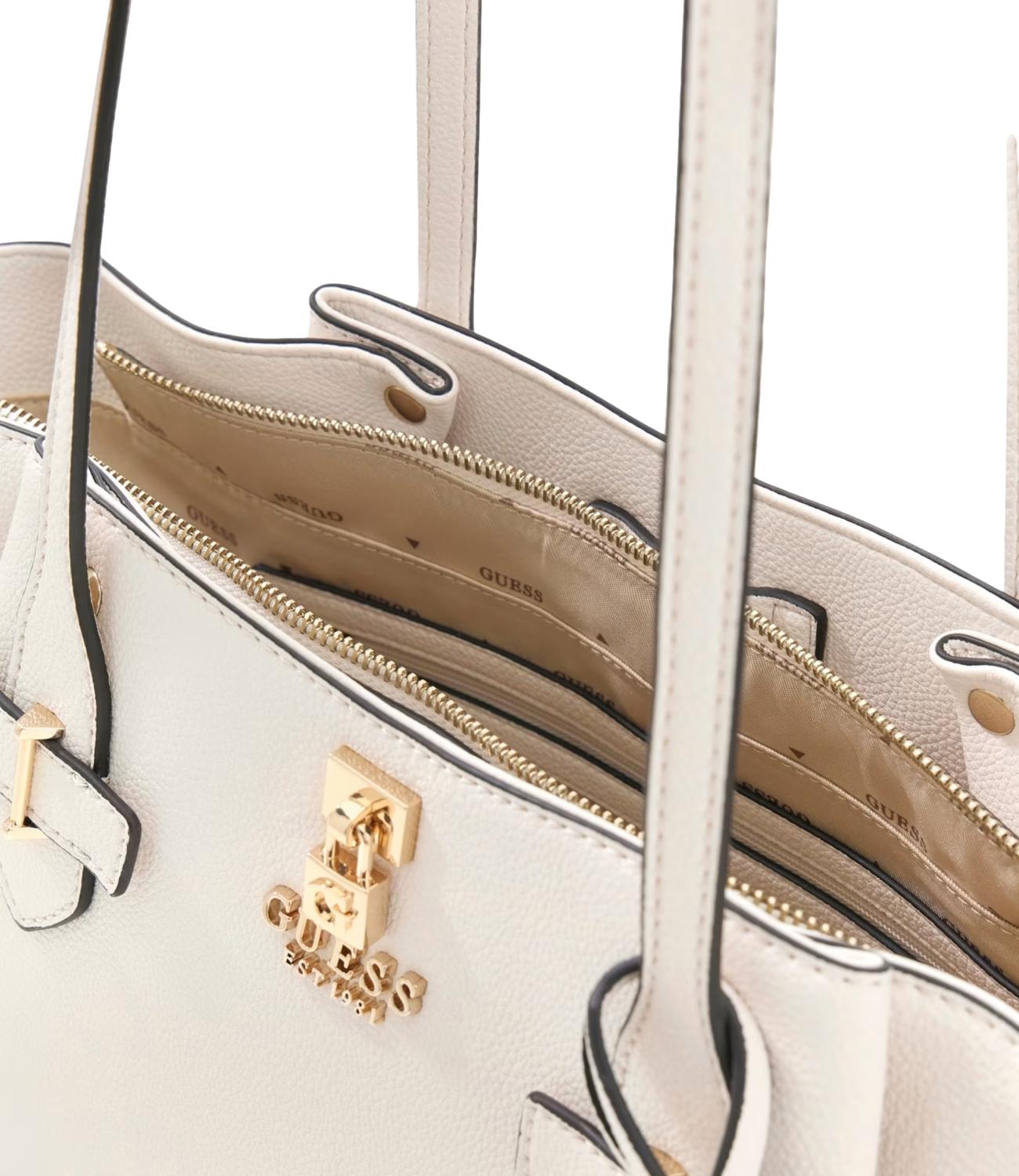 GUESS borsa Yesba bianca donna