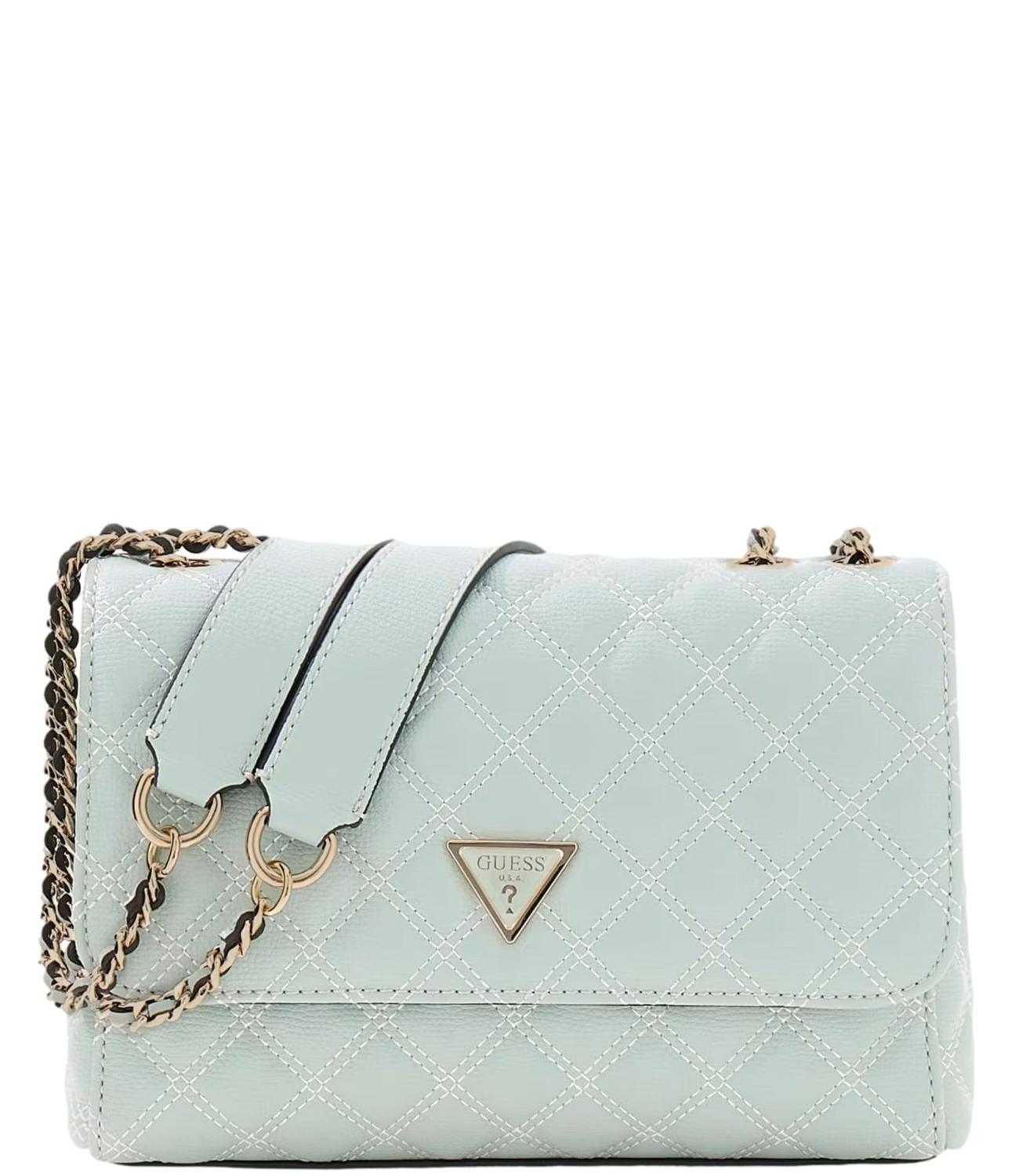 Guess Borsa Tracolla GIULLY Verde Chiaro Donna
