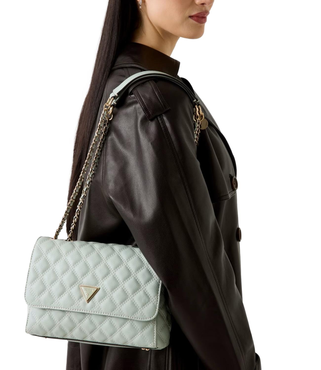 Guess Borsa Tracolla GIULLY Verde Chiaro Donna