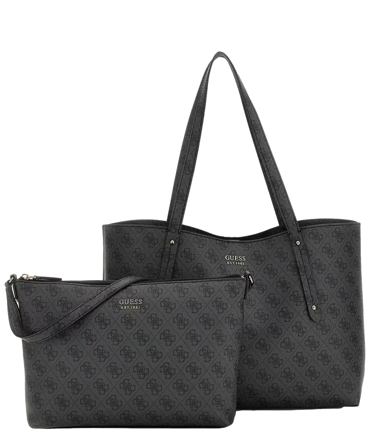 Guess Borsa Brenton Nera Donna