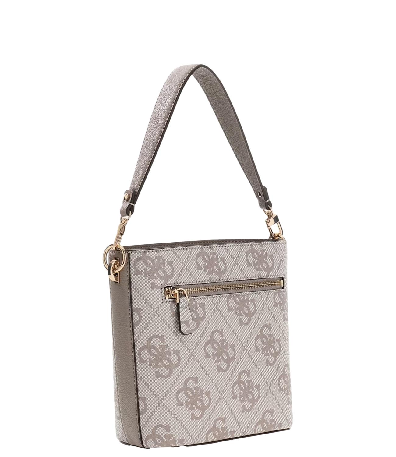 Guess Borsa Secchiello Karnilla Dark Taupe Donna