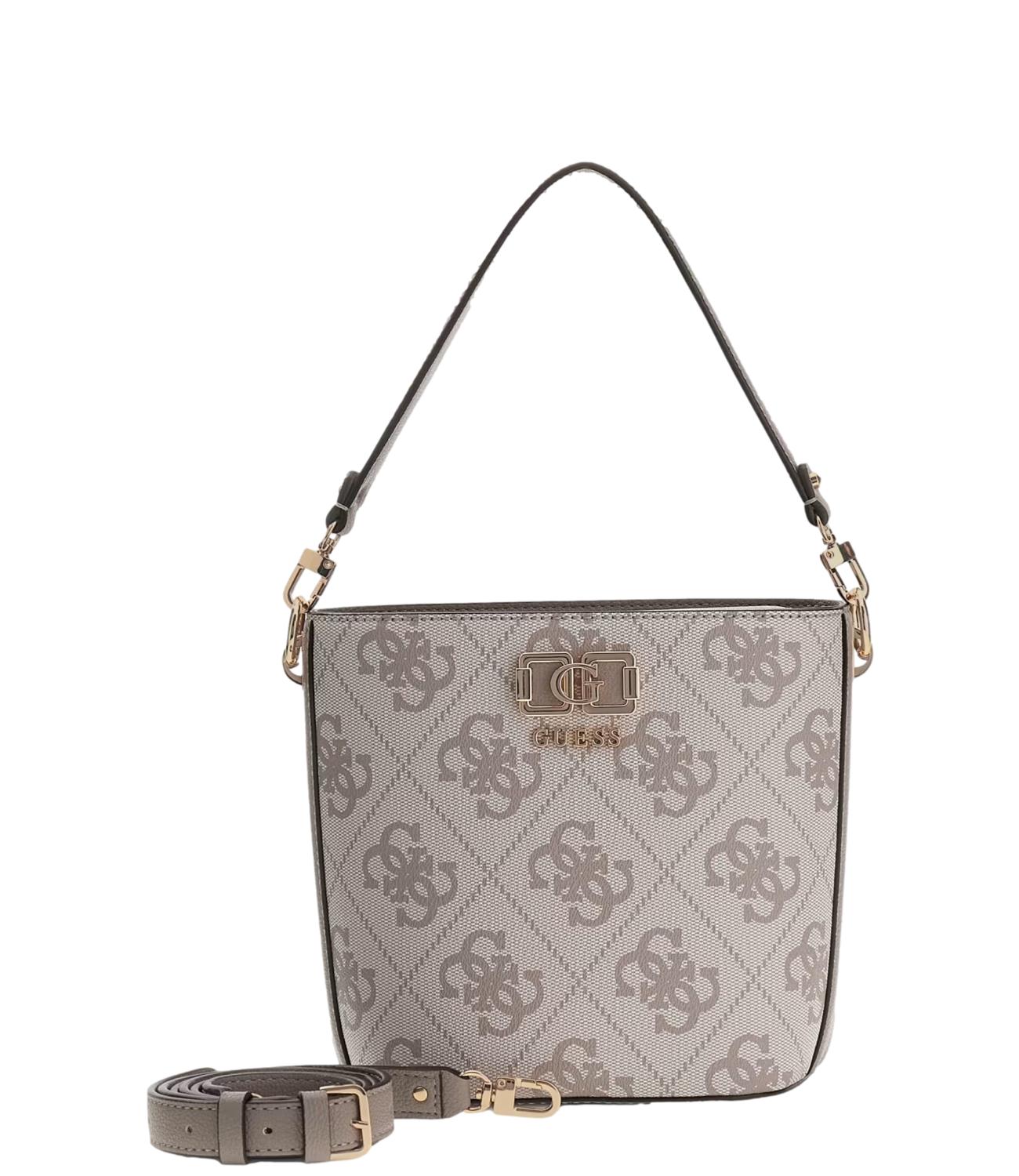 Guess Borsa Secchiello Karnilla Dark Taupe Donna