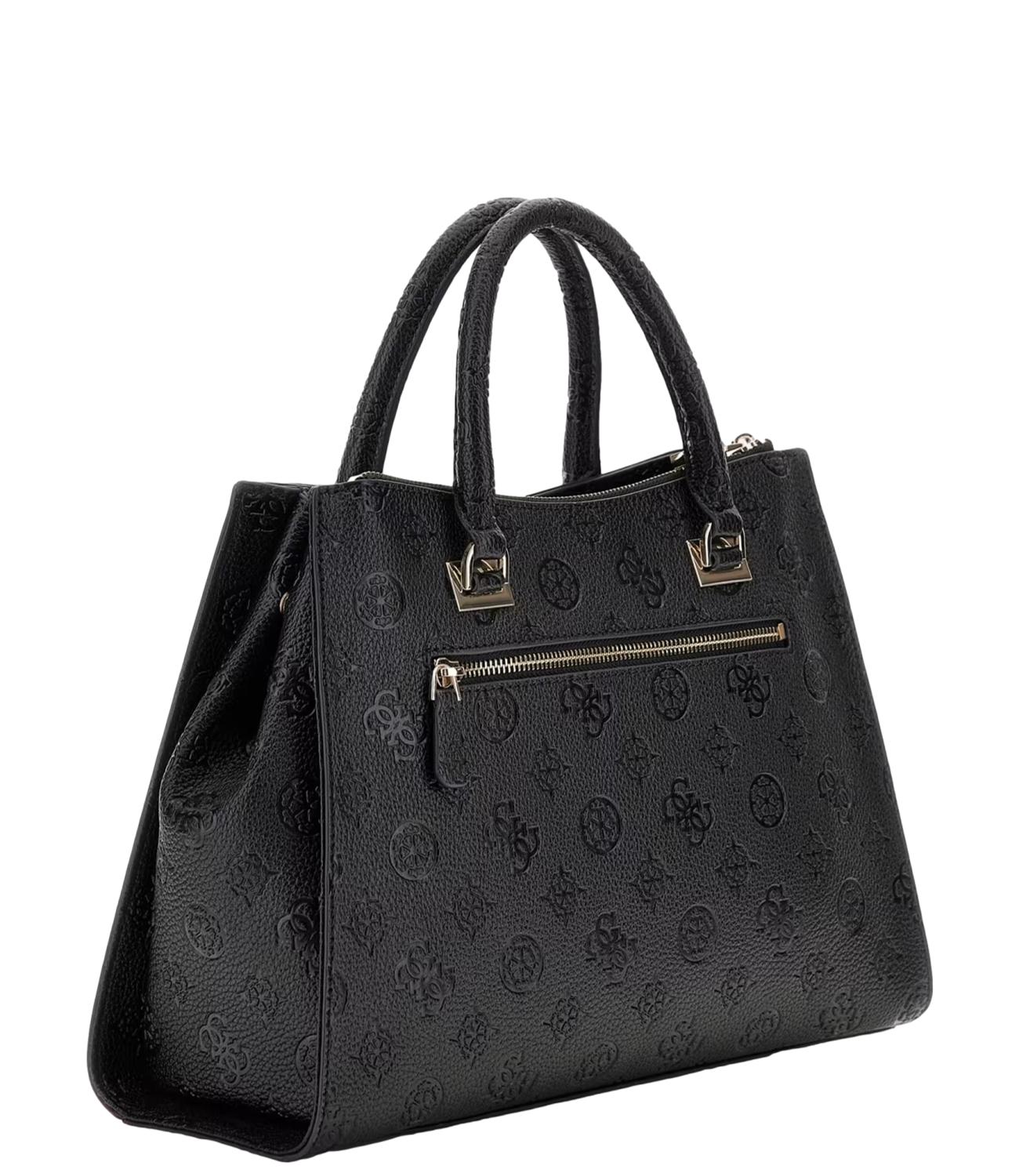 Guess Borsa Cresidia Black Logo Donna