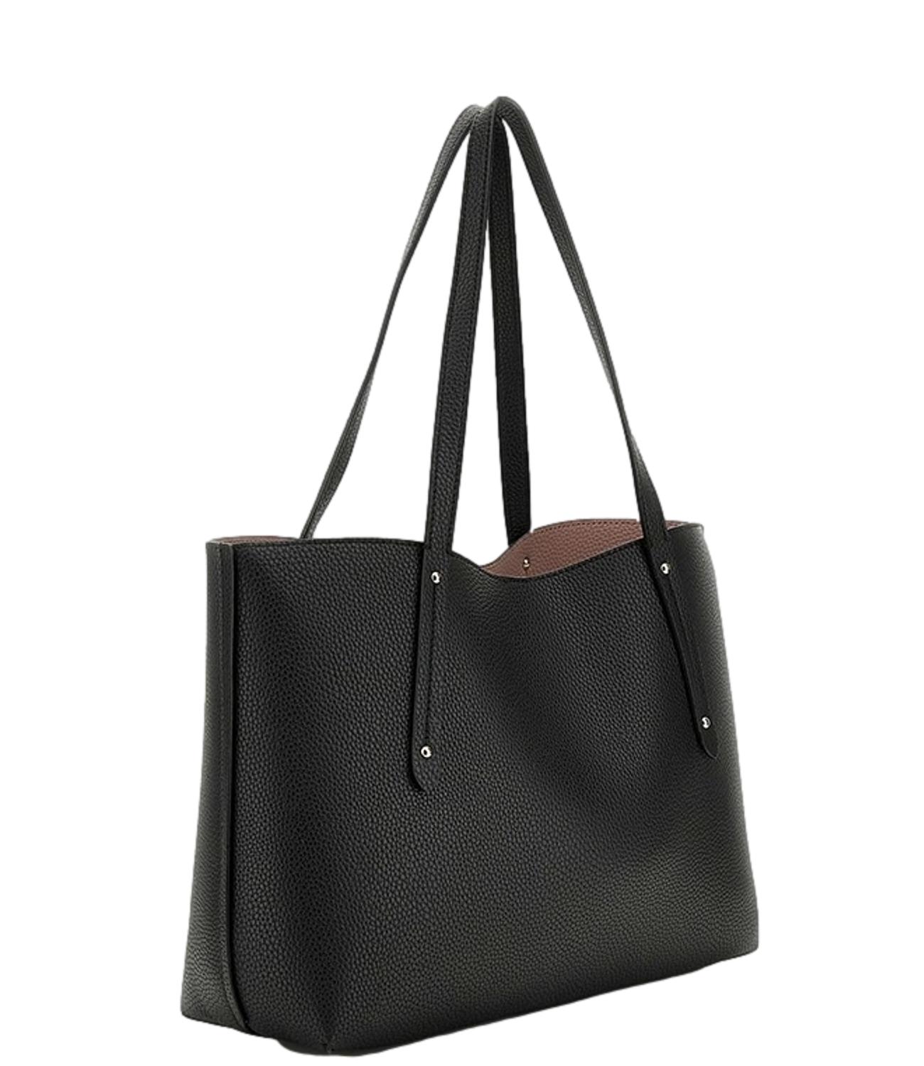 Guess Borsa Shopper Brenton Black Donna
