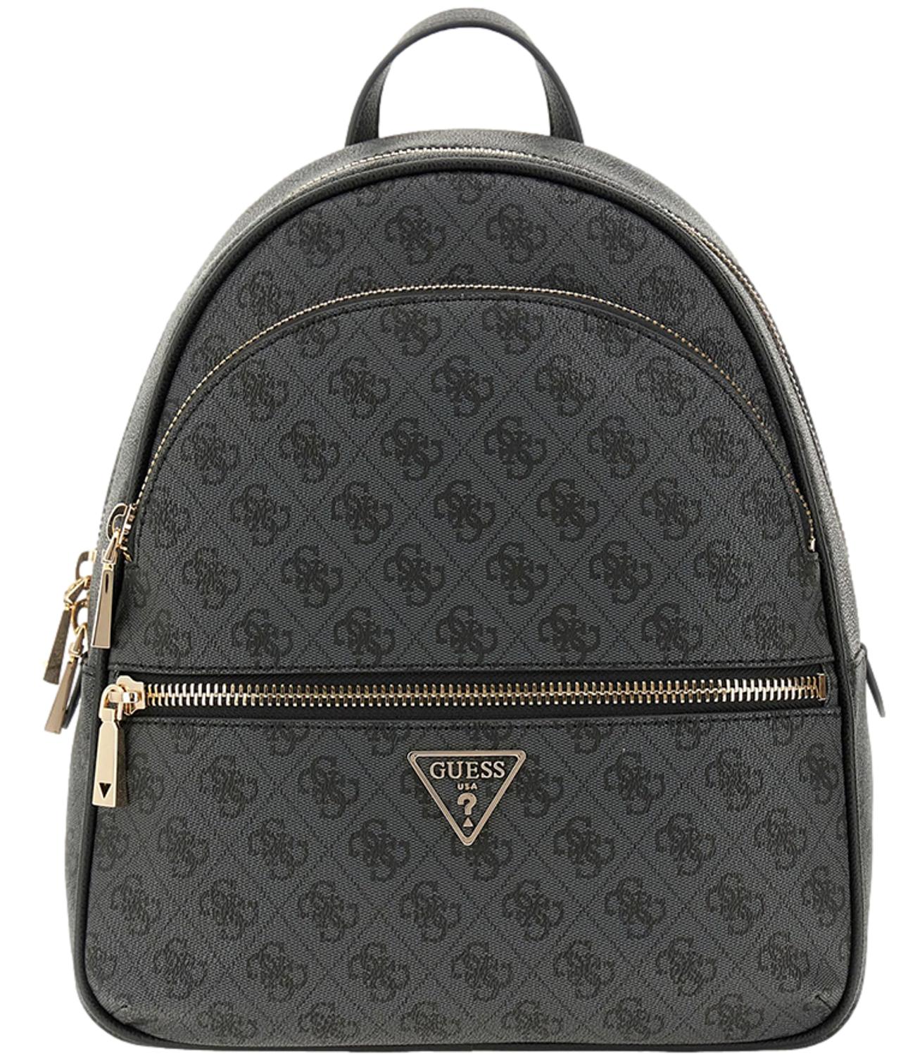 Guess Zaino Large Manhattan Grigio Scuro Donna