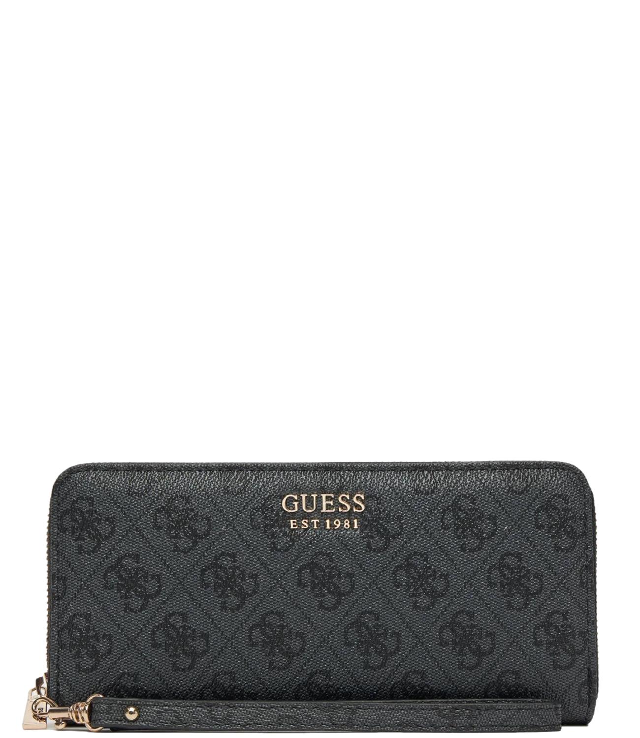 Guess Portafoglio Brenton Coal Logo Donna